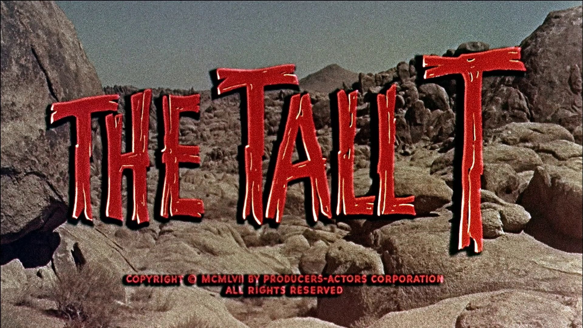 The Tall T (1957) —  shot,  lighting