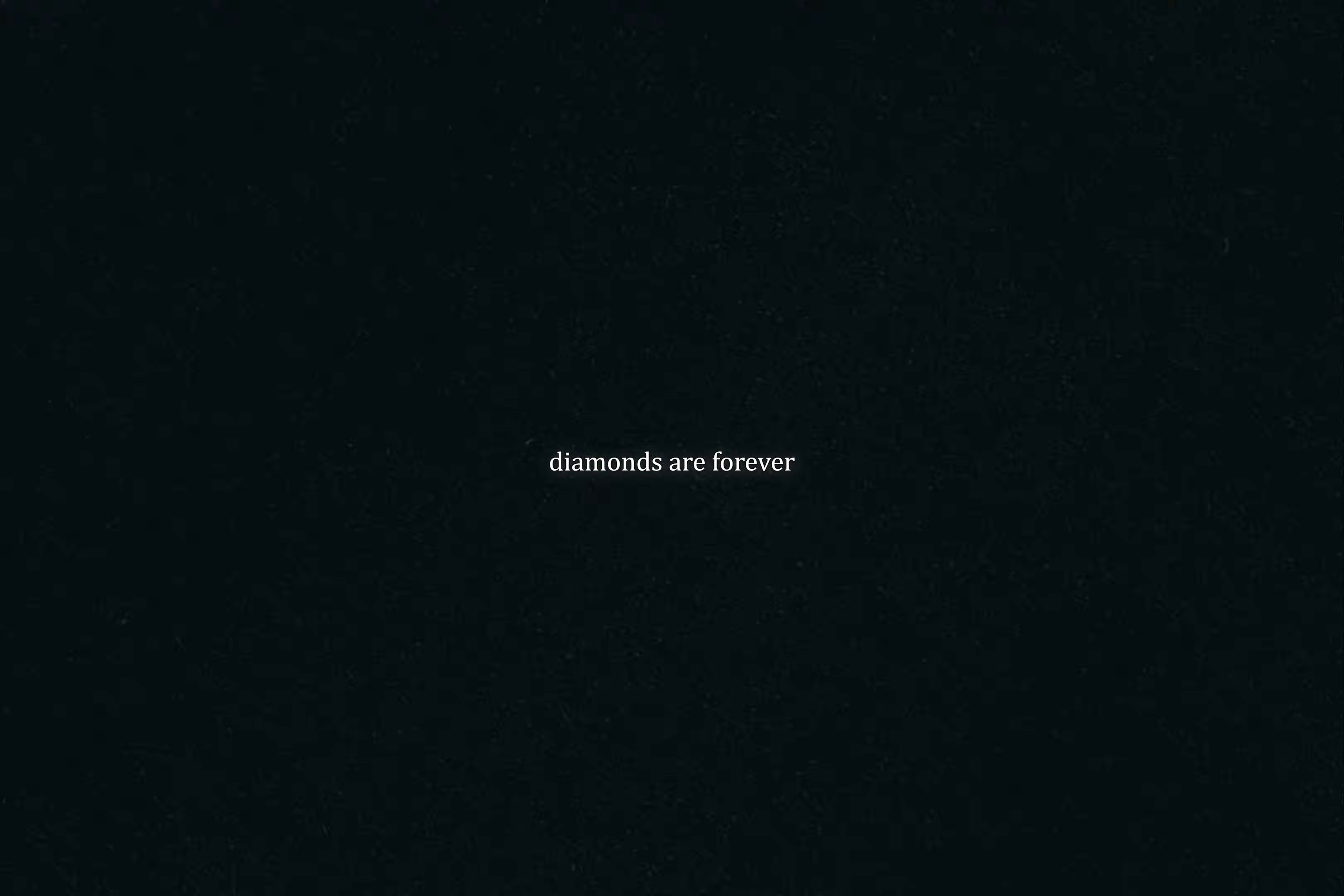 diamonds are forever (2026) —  shot,  lighting