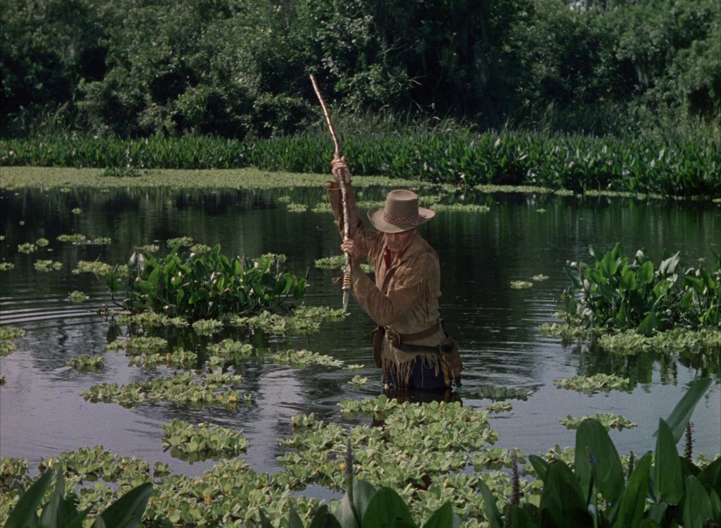 Distant Drums (1951) —  shot,  lighting