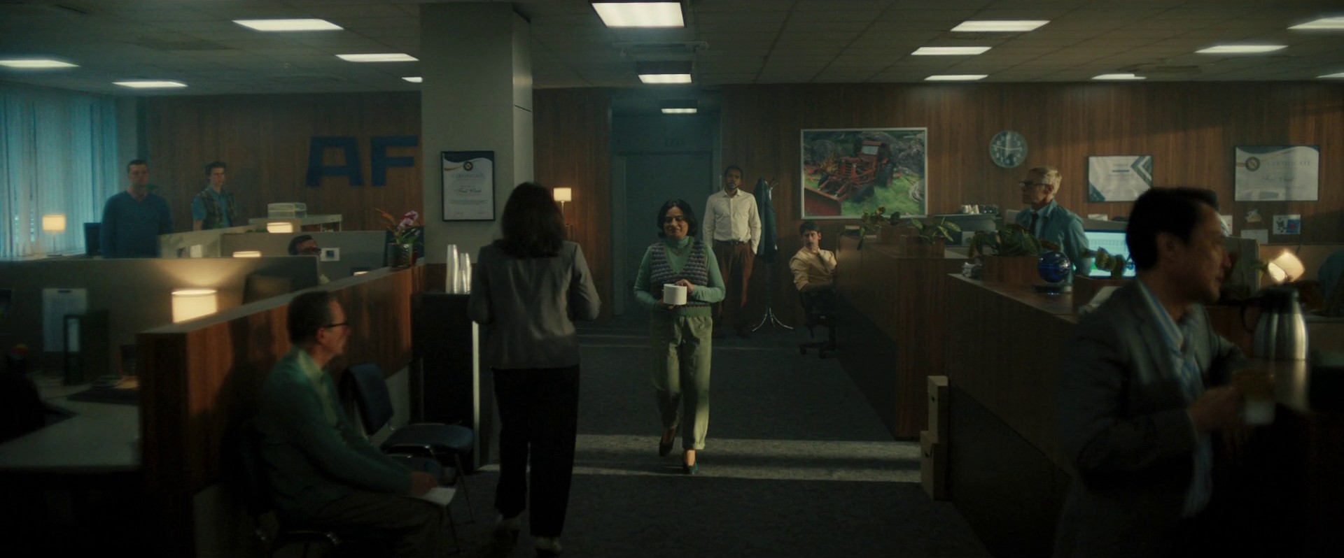 ANDREX FIRST OFFICE POO (2024) —  shot,  lighting