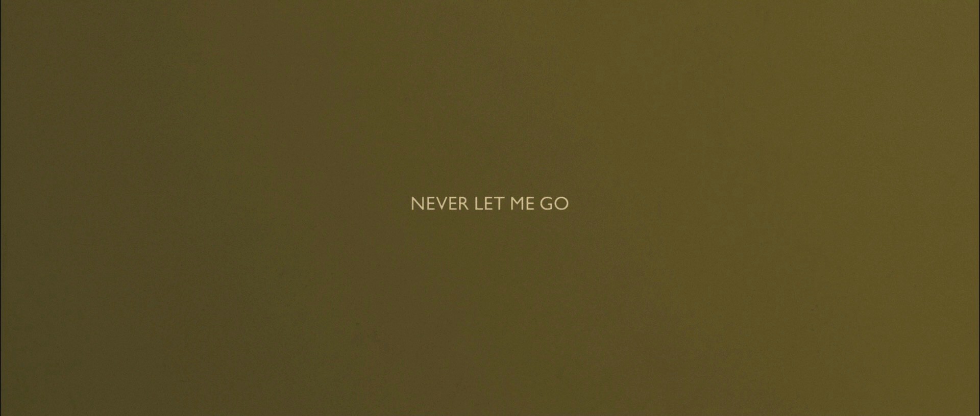 Never Let Me Go (2010) —  shot,  lighting