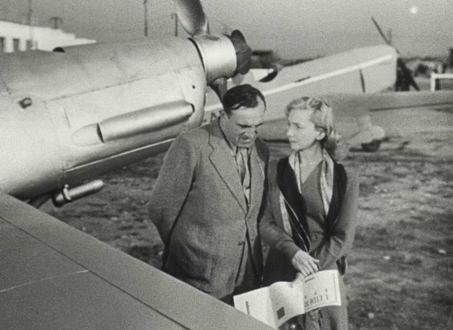 The Woman Who Dared (1948) —  shot,  lighting