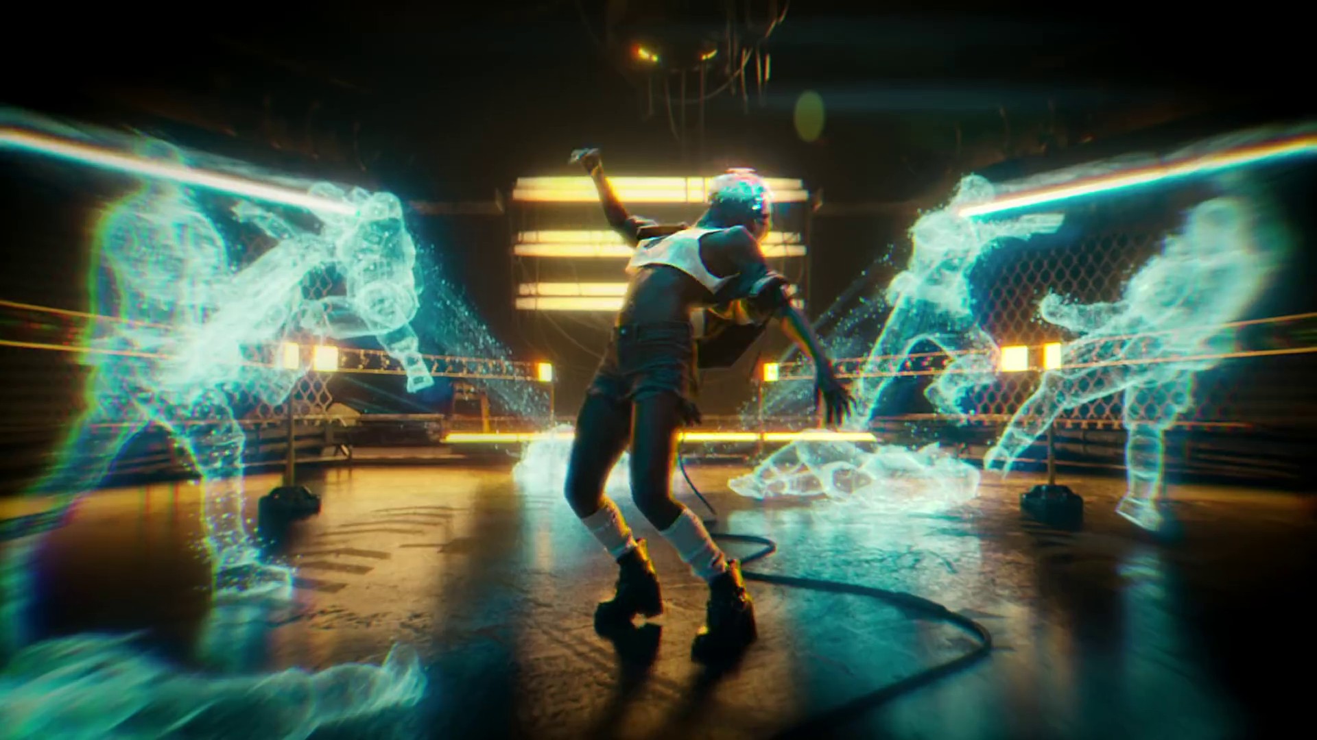 No Save Point by Yankee and the Brave (Run the Jewels) (2020) —  shot,  lighting