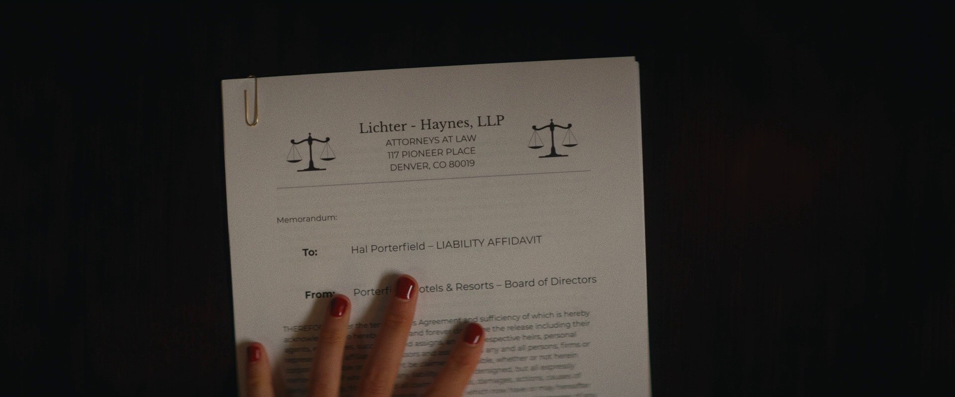 Sanctuary (2023) —  shot,  lighting