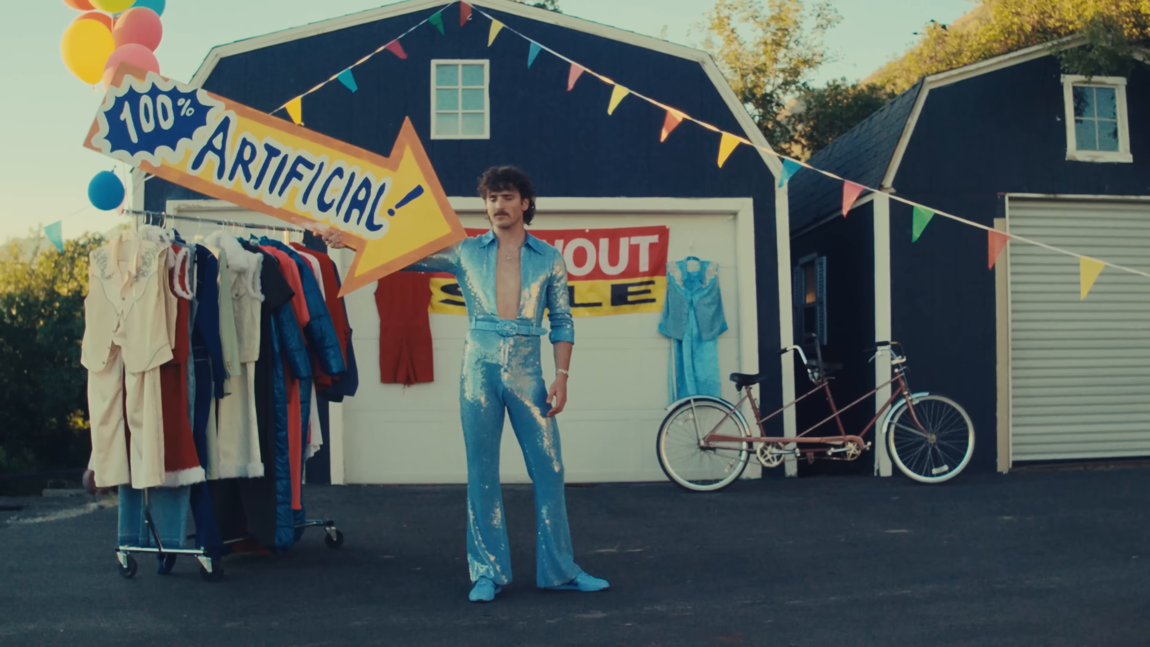 Mr Electric Blue (2025) —  shot,  lighting