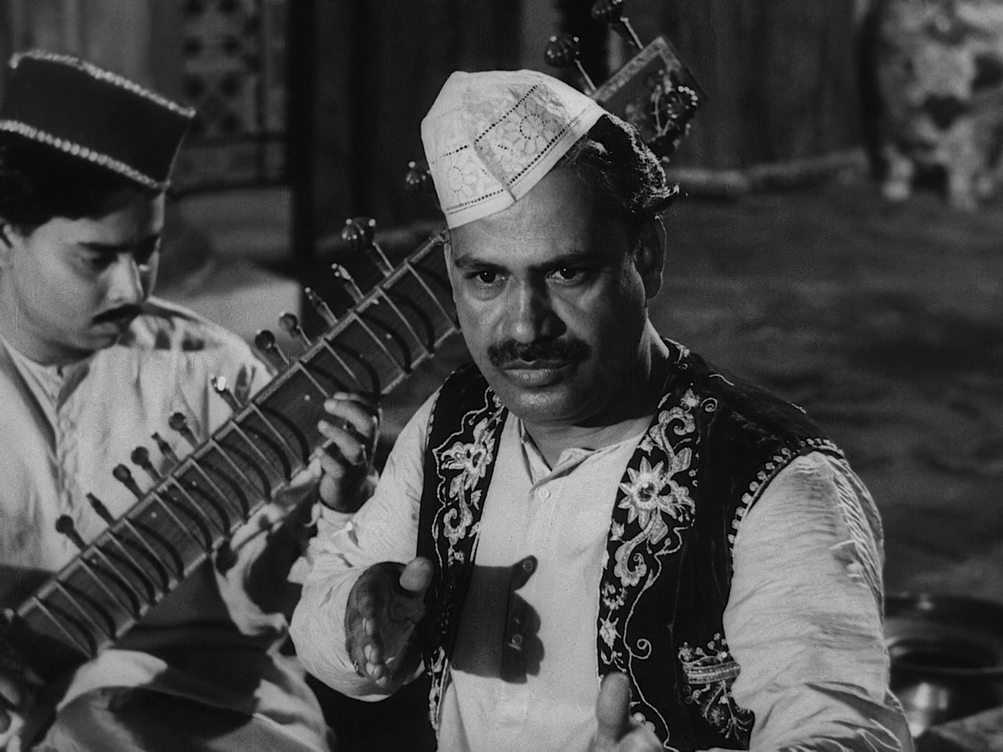 The Music Room (1958) —  shot,  lighting