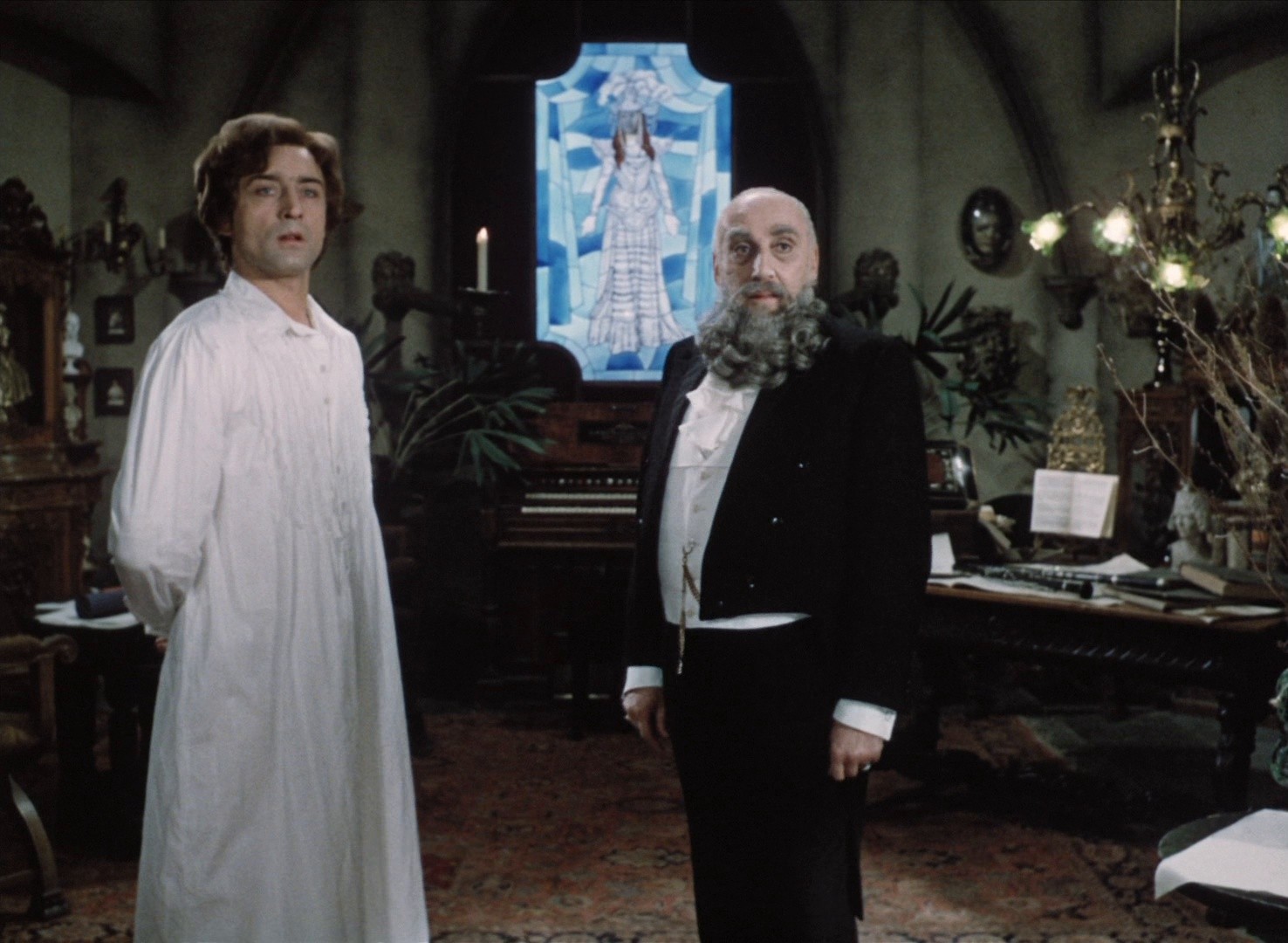 The Mysterious Castle in the Carpathians (1983) —  shot,  lighting