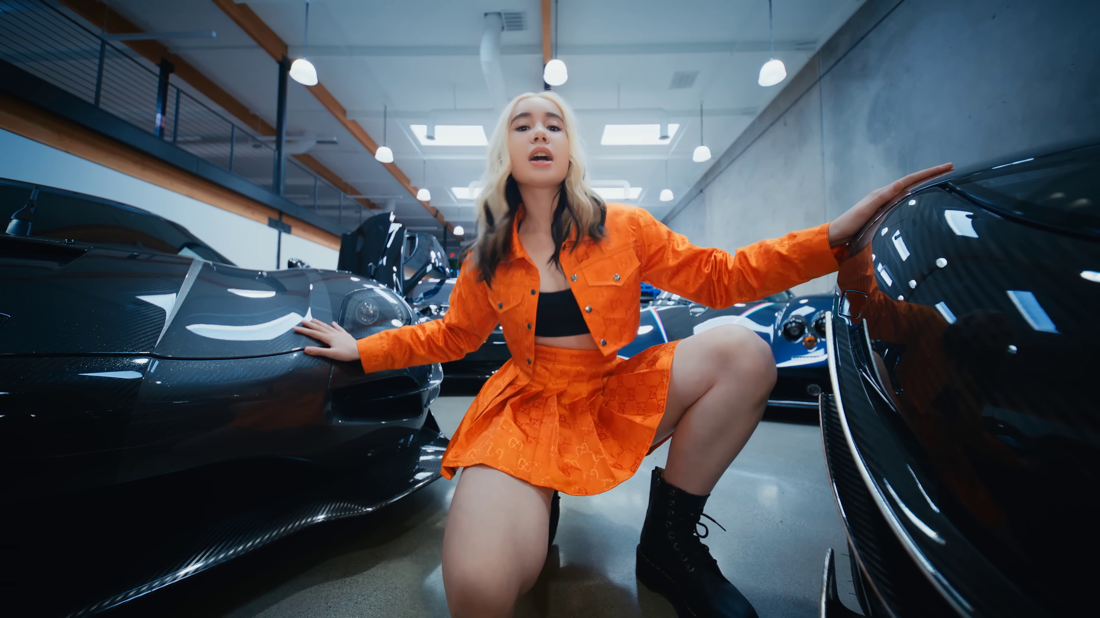 SUCKER 4 GREEN (2023) —  shot,  lighting