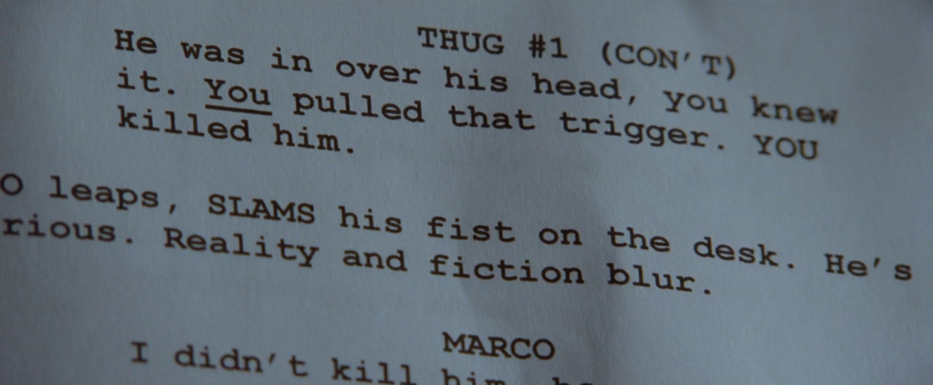 Kiss Kiss Bang Bang (2005) —  shot,  lighting