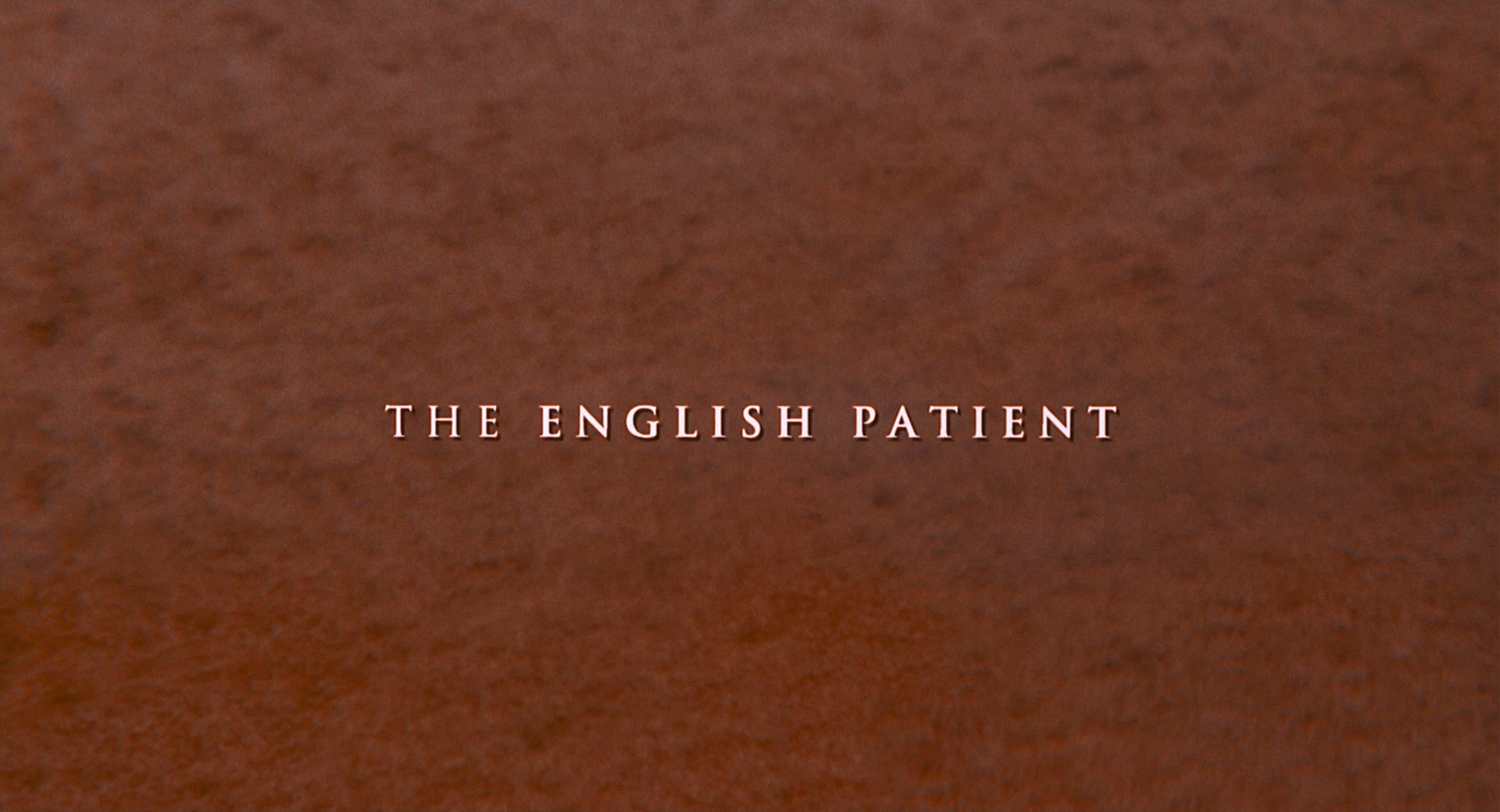The English Patient (1996) —  shot,  lighting