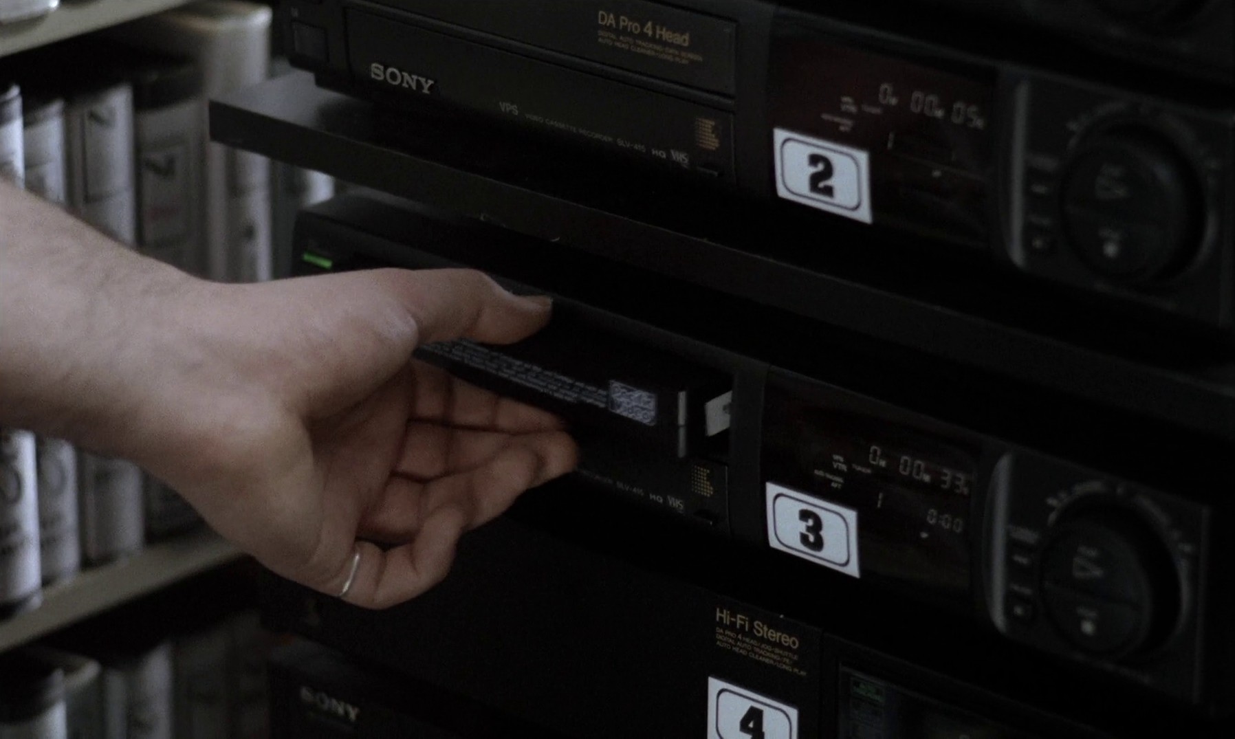 Benny's Video (1993) —  shot,  lighting