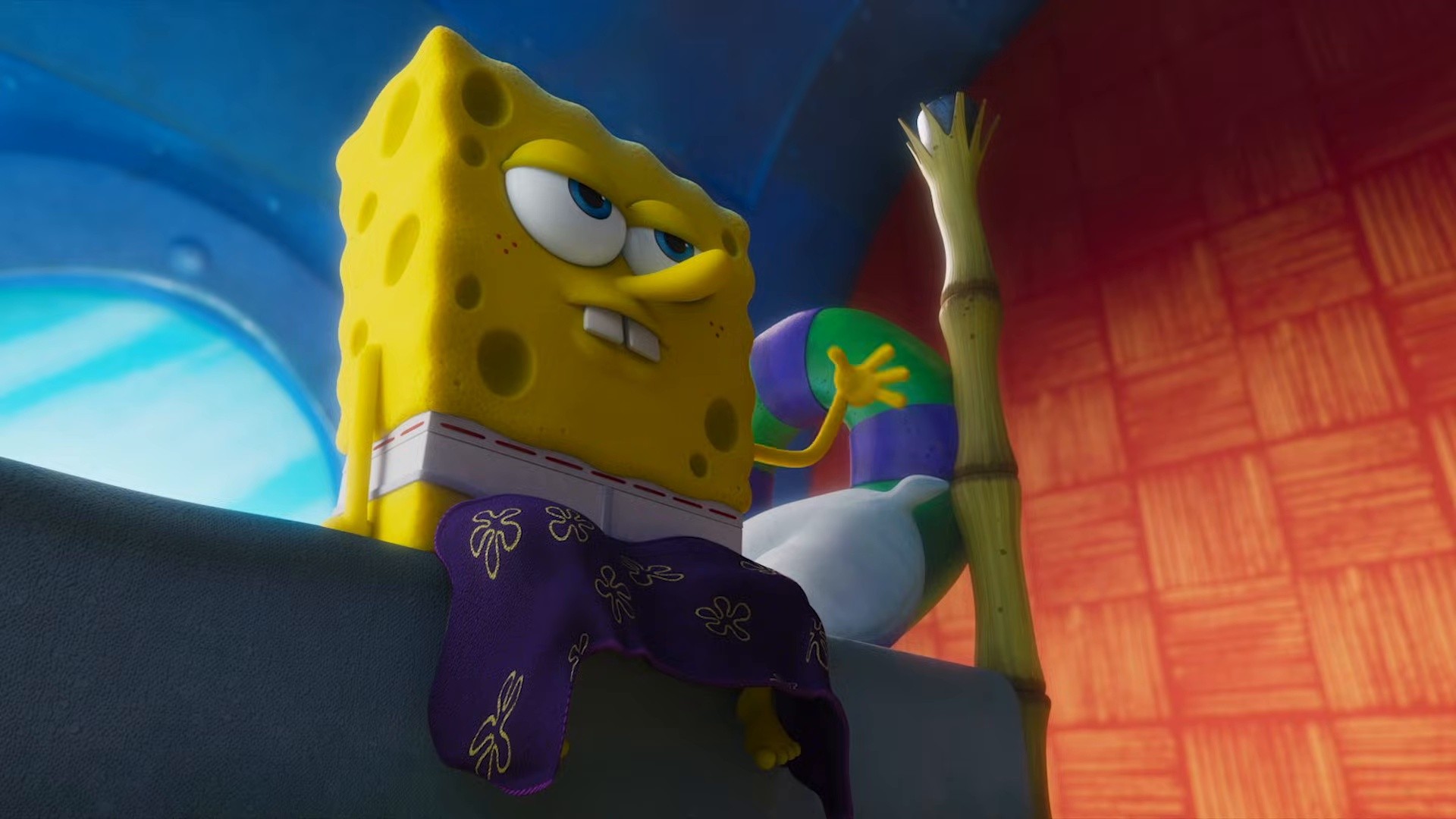 Big Guy -  from "The SpongeBob Movie: Search for SquarePants” (2025) —  shot,  lighting