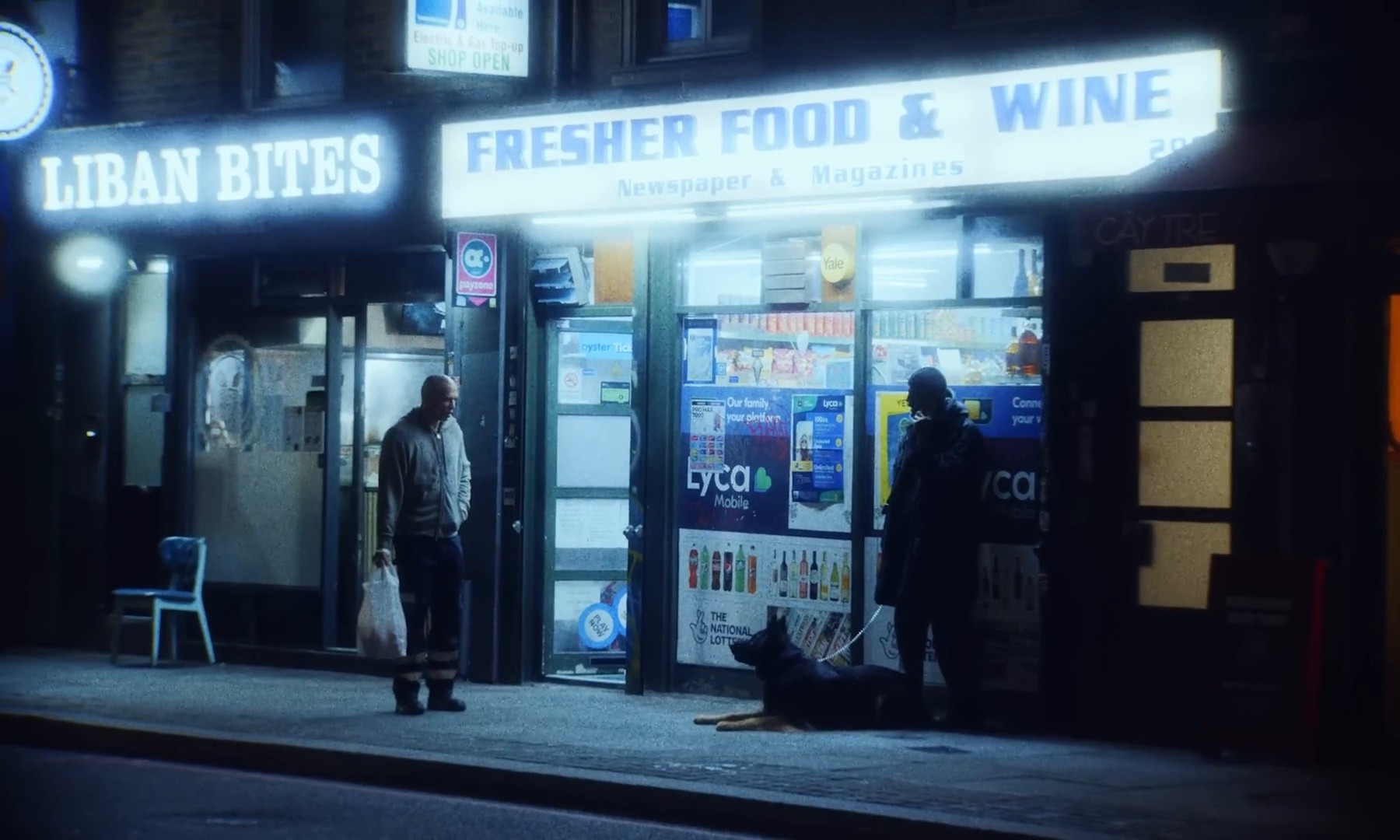 Man With A Second Face (2025) —  shot,  lighting