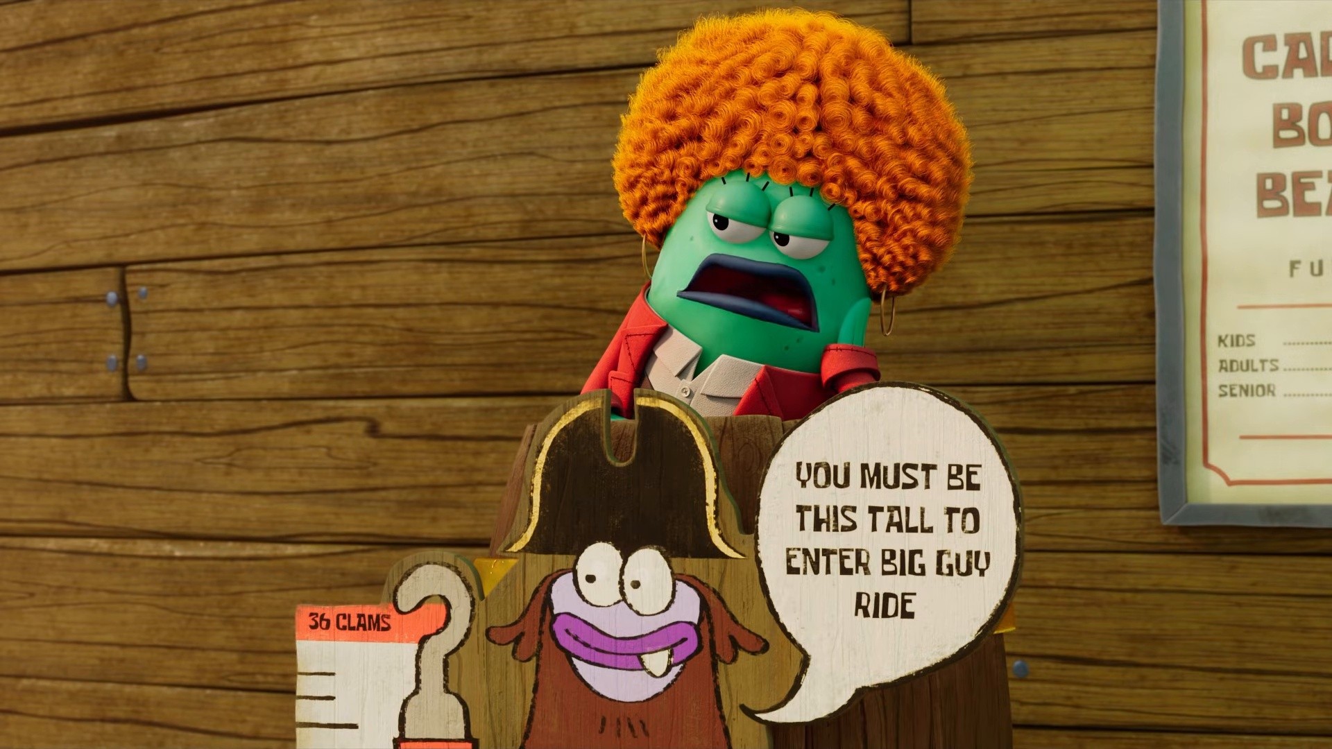 Big Guy -  from "The SpongeBob Movie: Search for SquarePants” (2025) —  shot,  lighting