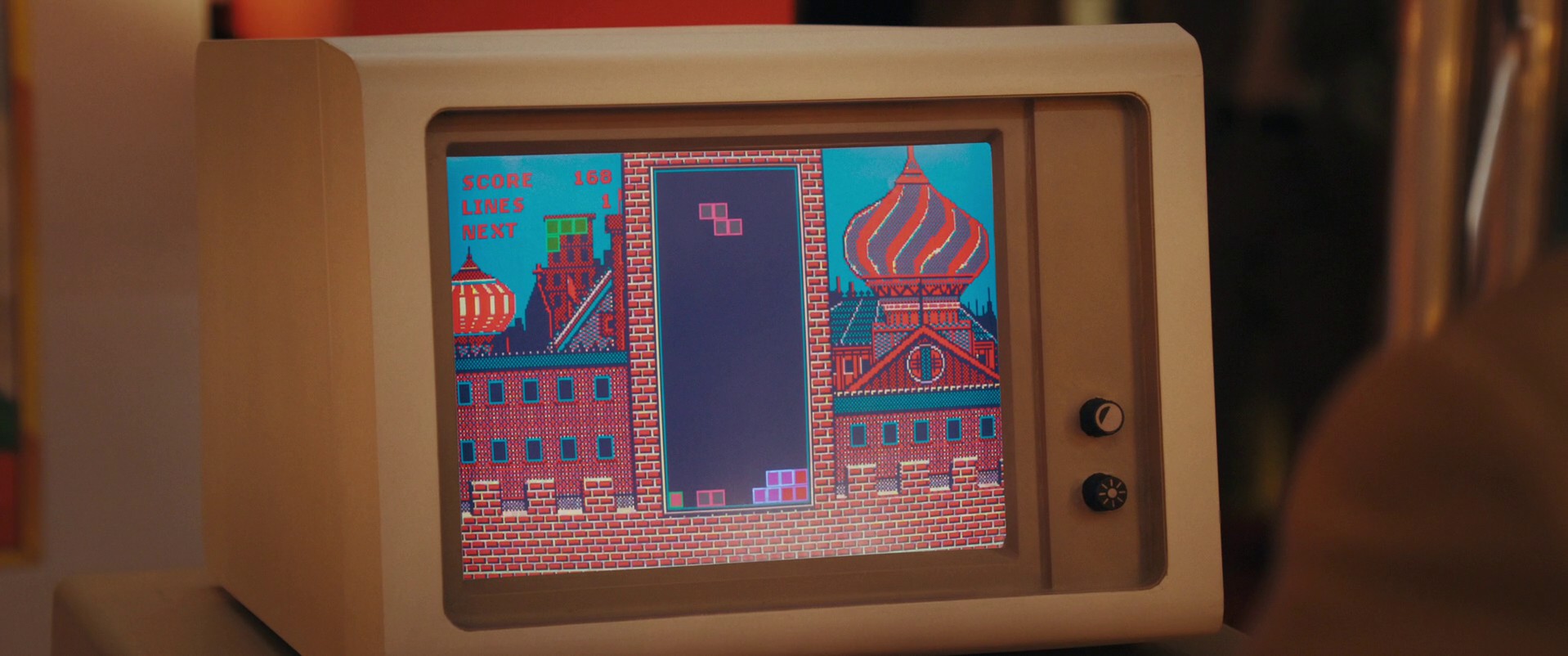 Tetris (2023) —  shot,  lighting