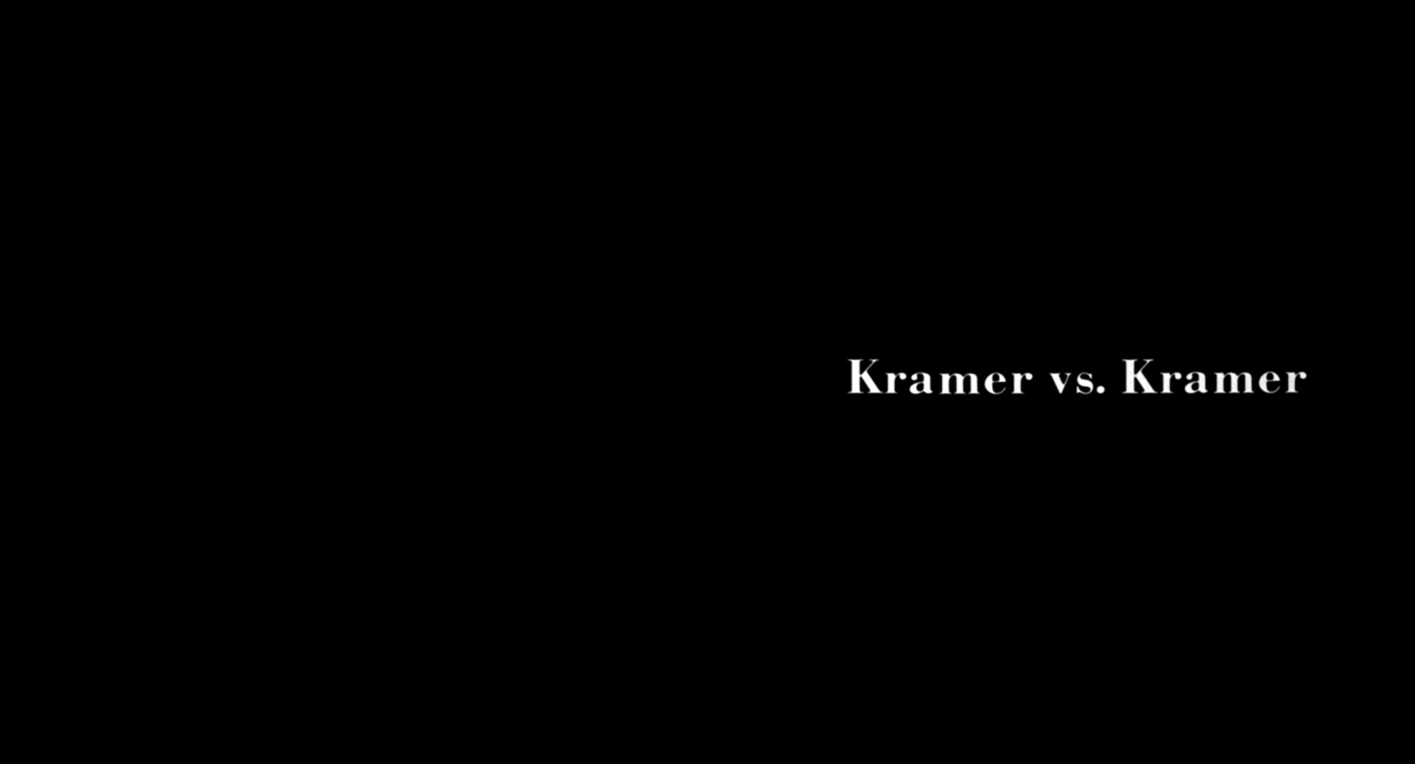 Kramer vs. Kramer (1979) —  shot,  lighting