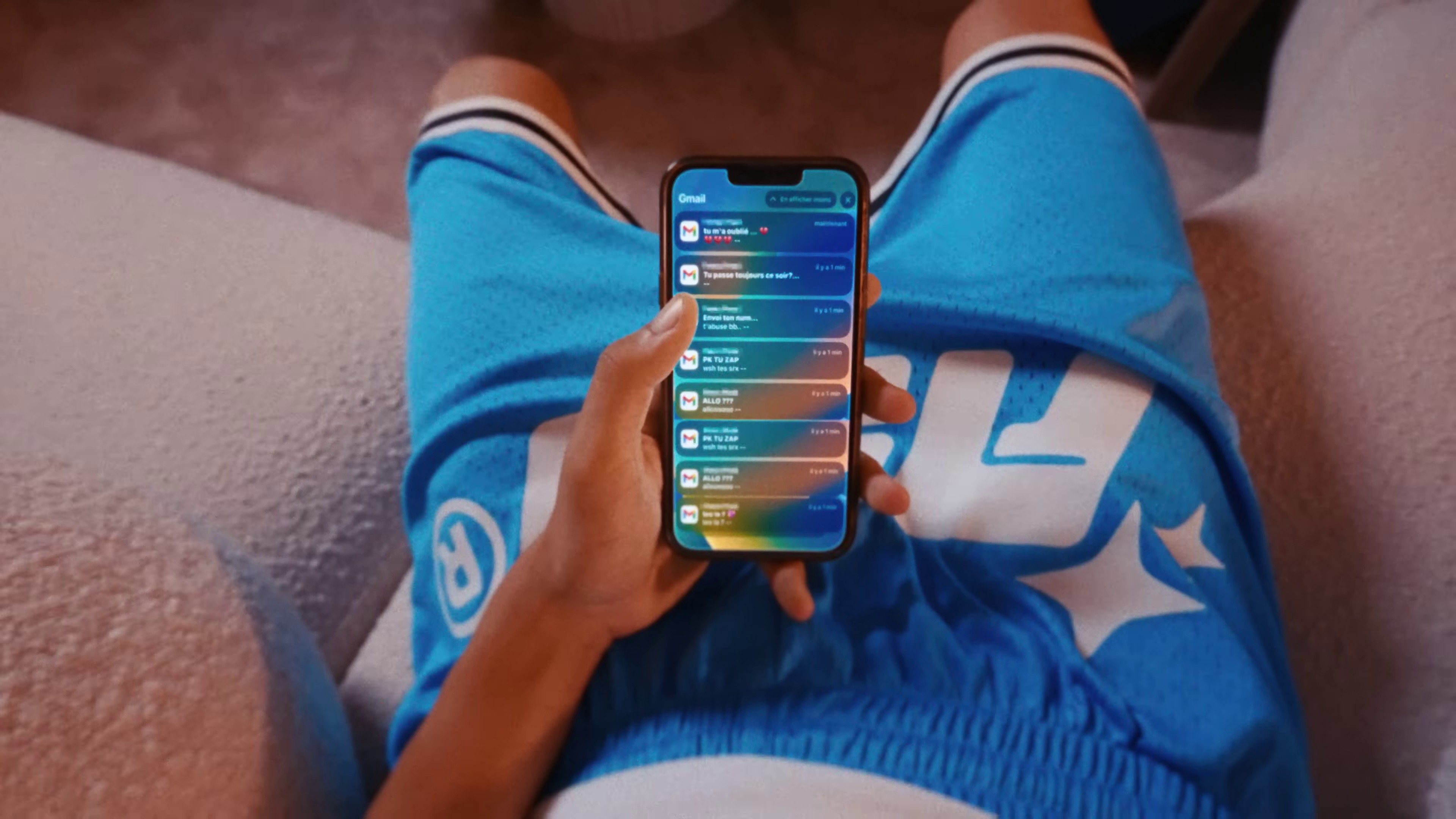 Gmail (2023) —  shot,  lighting