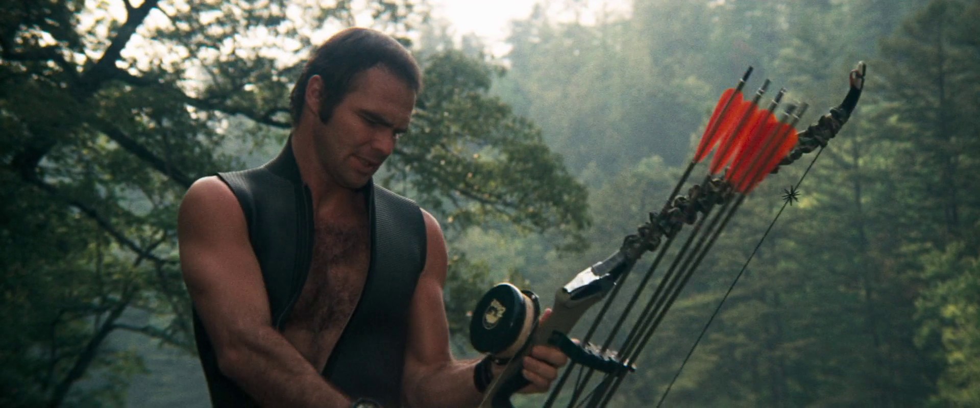 Deliverance (1972) —  shot,  lighting