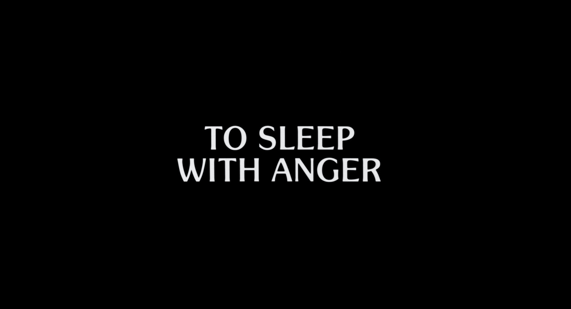 To Sleep with Anger (1990) —  shot,  lighting