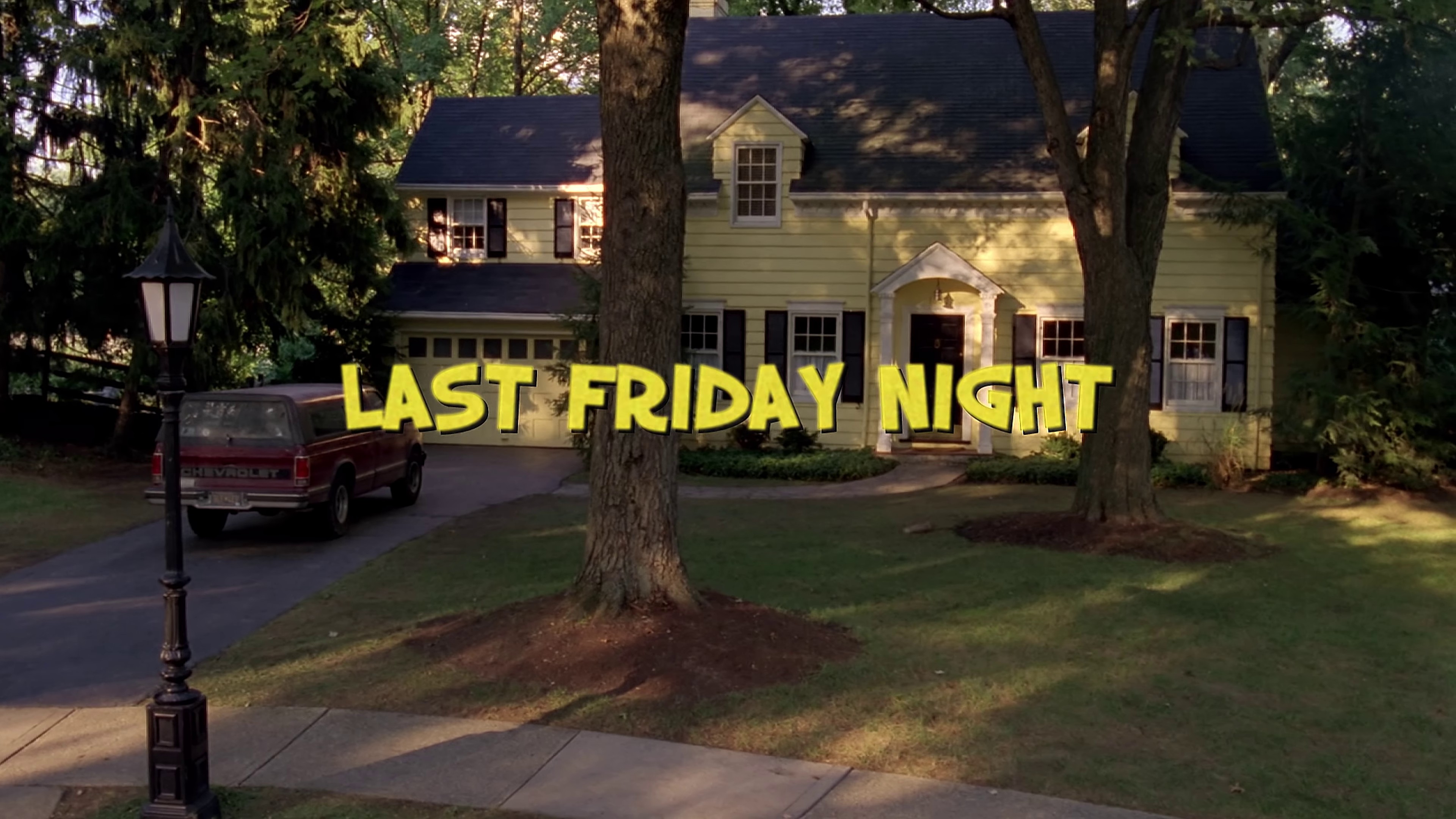 Last Friday Night (T.G.I.F.) (2011) —  shot,  lighting