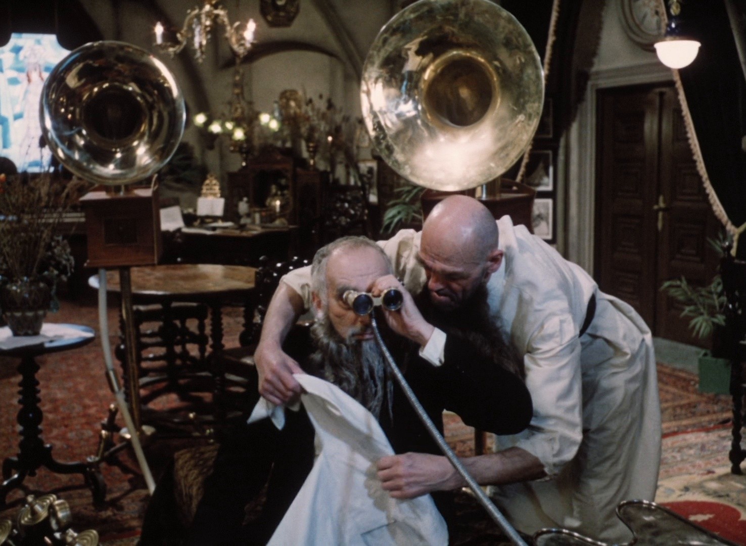 The Mysterious Castle in the Carpathians (1983) —  shot,  lighting