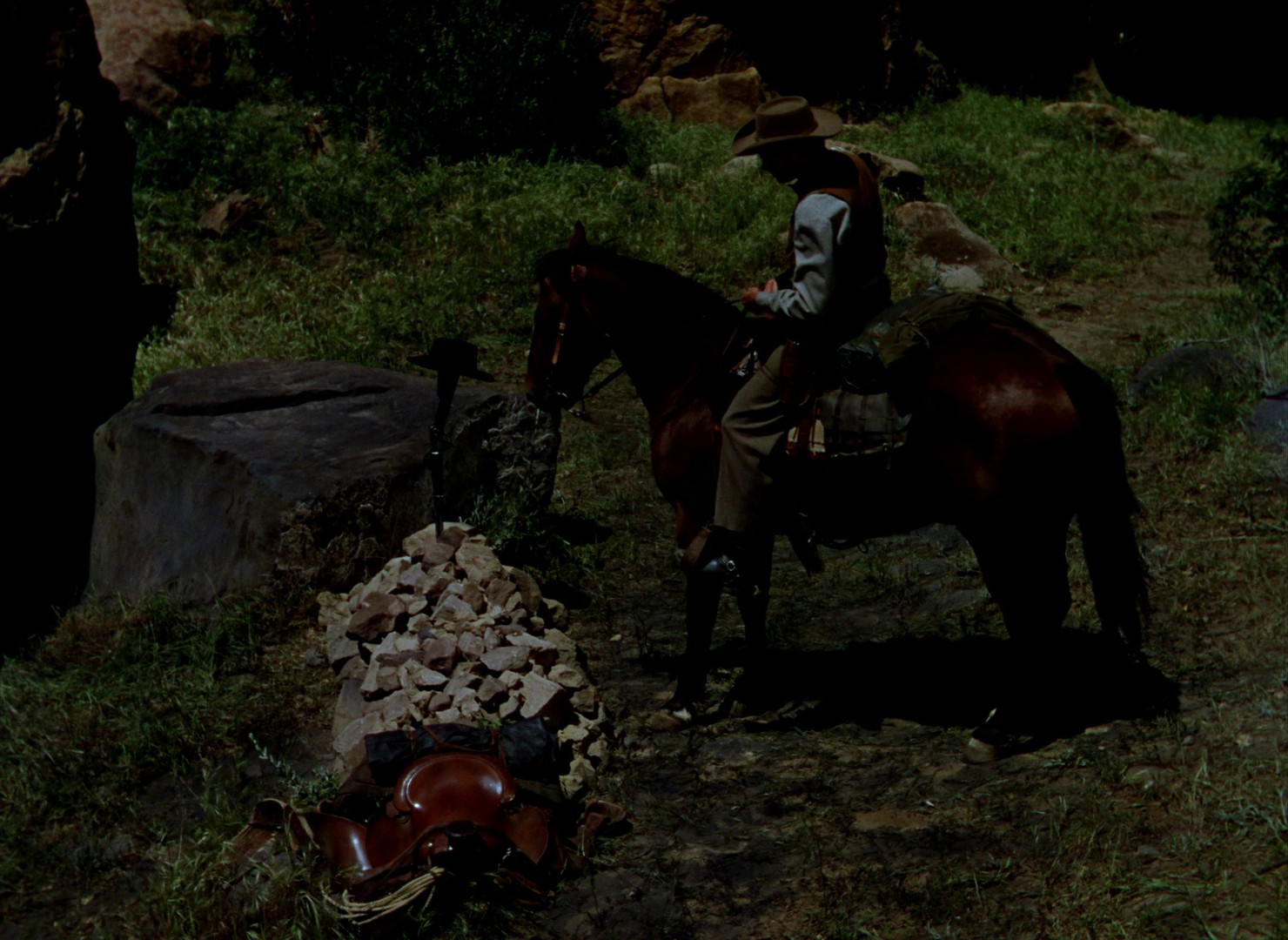 Rancho Notorious (1952) —  shot,  lighting