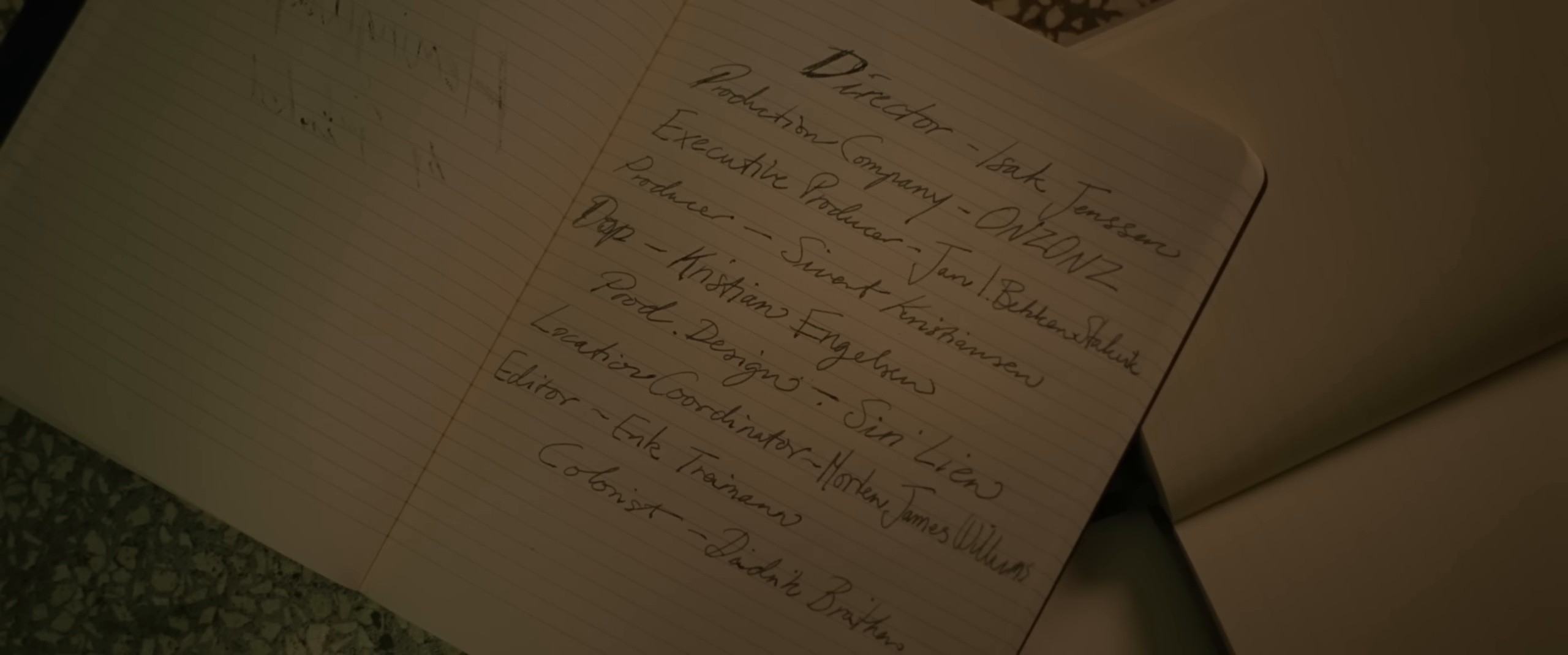 Hemingway (2025) —  shot,  lighting