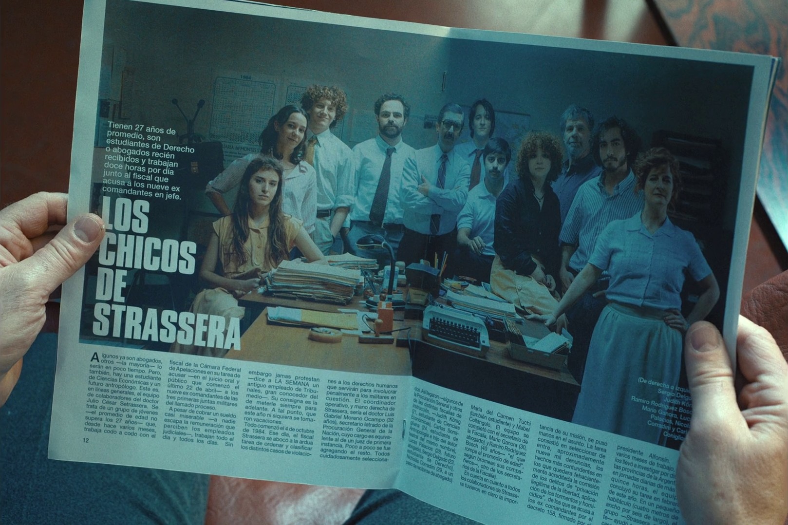 Argentina, 1985 (2022) —  shot,  lighting