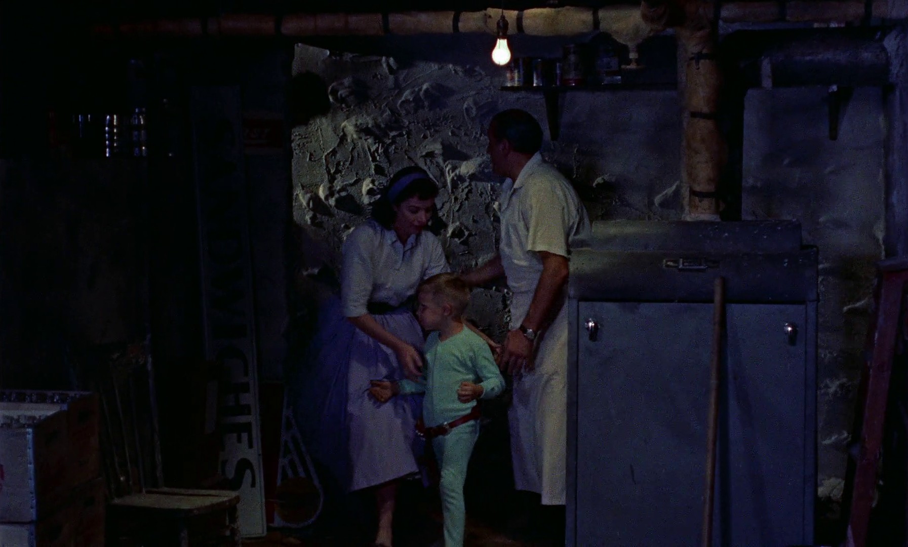 The Blob (1958) —  shot,  lighting