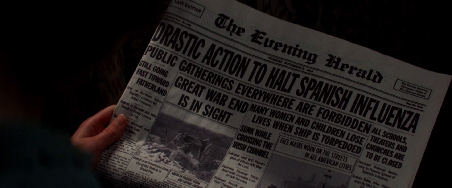 Pearl (2022) —  shot,  lighting