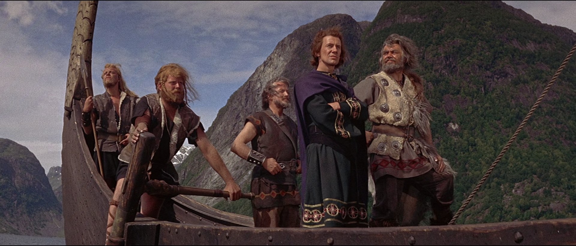 The Vikings (1958) —  shot,  lighting