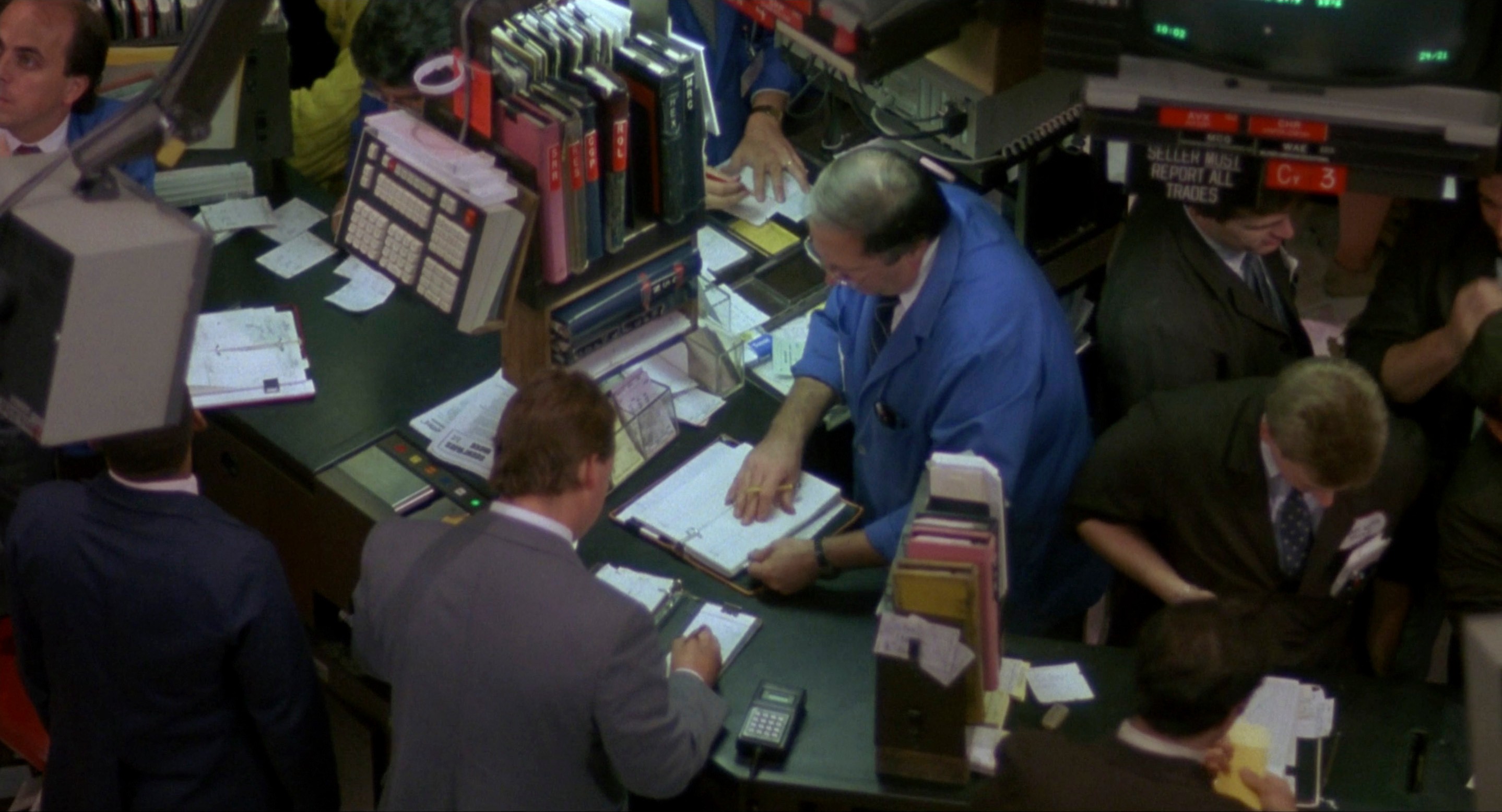 Wall Street (1987) —  shot,  lighting