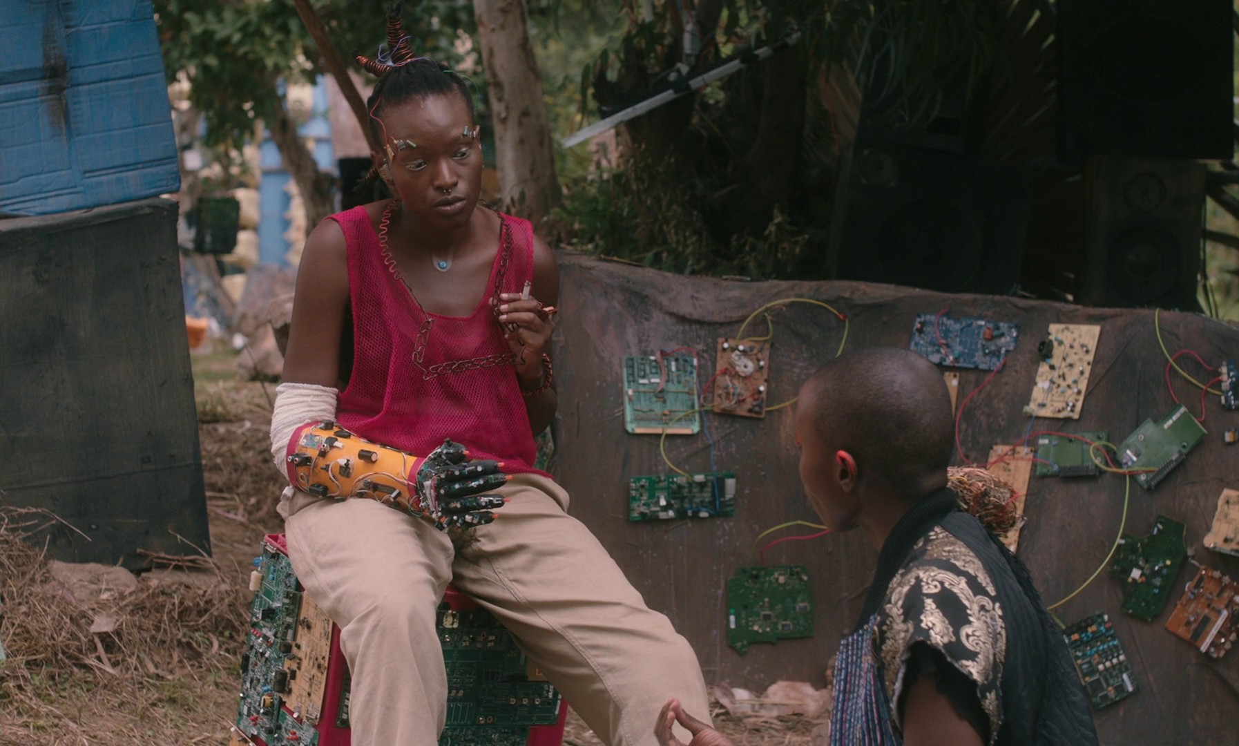 Neptune Frost (2022) —  shot,  lighting