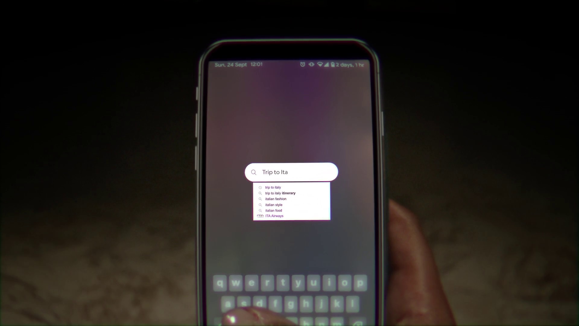 ITA AIRWAYS - A Sky Full Of Italy (DC) (2024) —  shot,  lighting