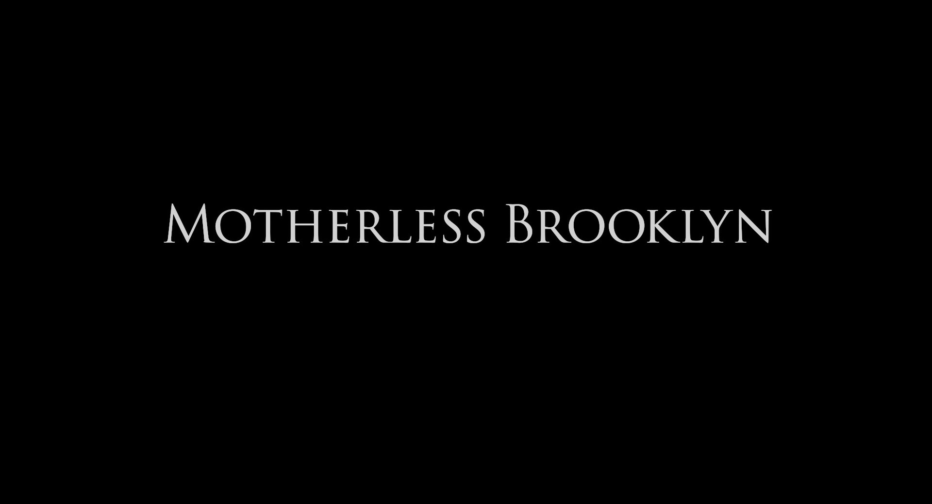 Motherless Brooklyn (2019) —  shot,  lighting