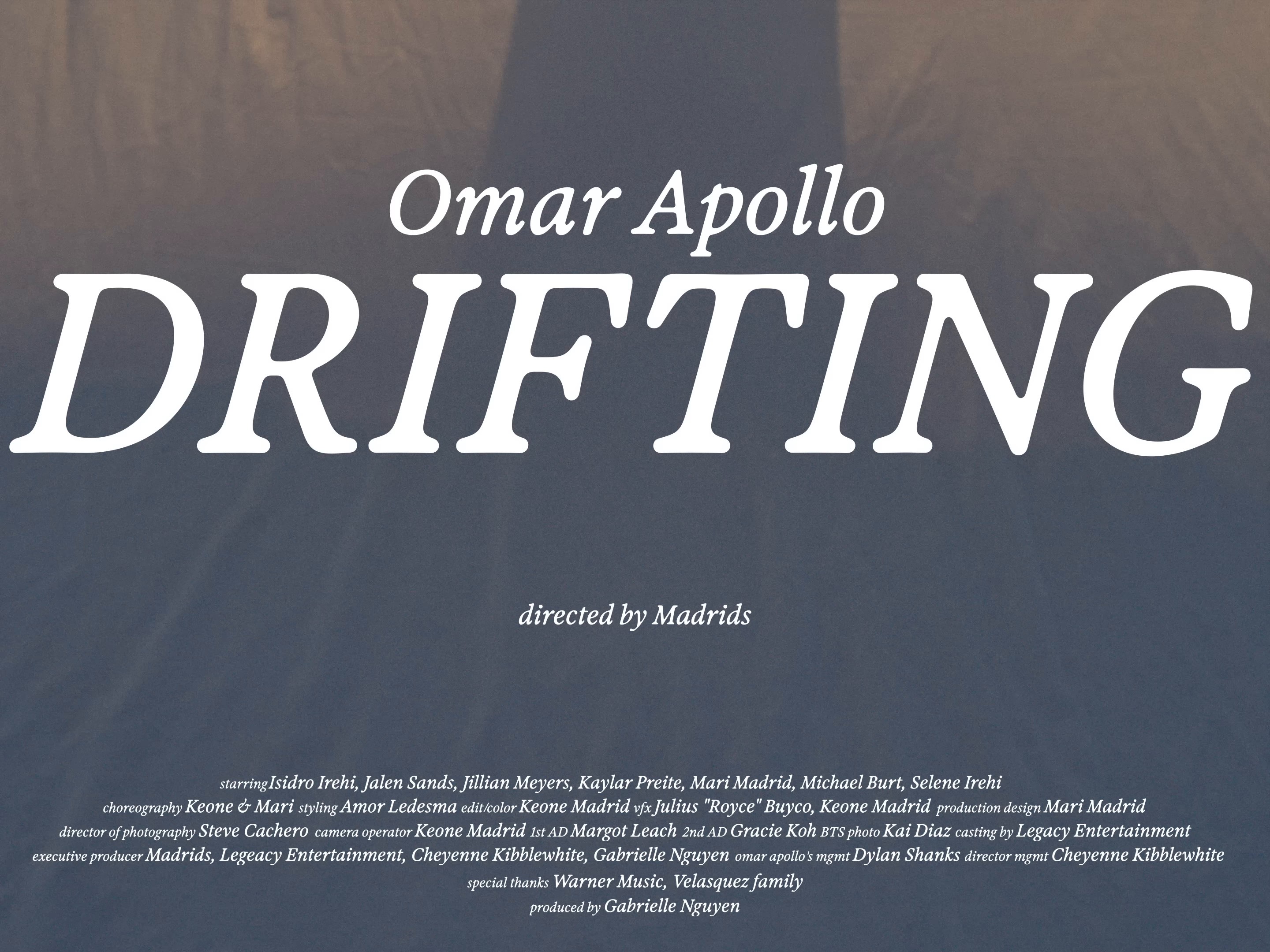 Drifting (2024) —  shot,  lighting