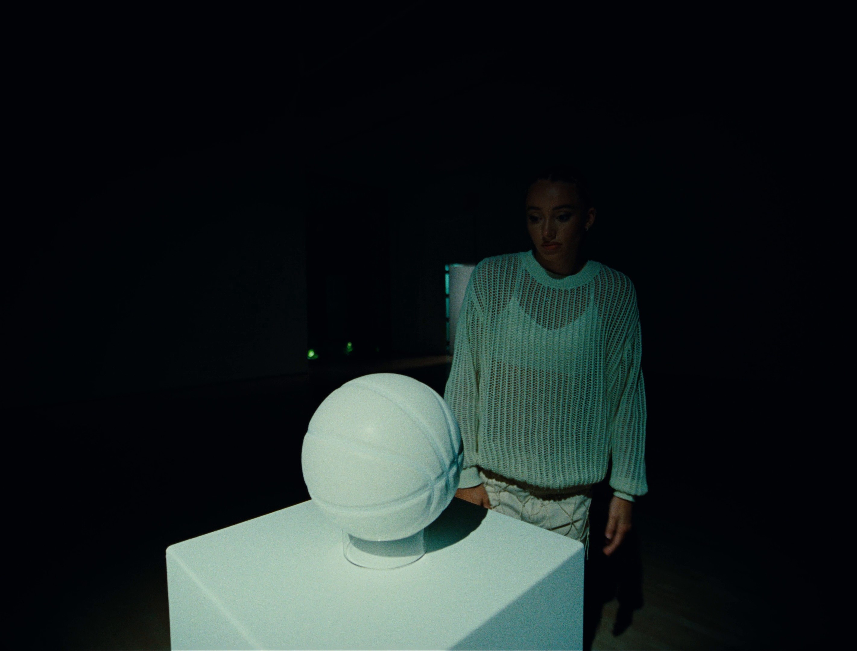 SFMOMA: GET IN THE GAME, FEATURING PAIGE BUECKERS (Director's Cut) (2024) —  shot,  lighting
