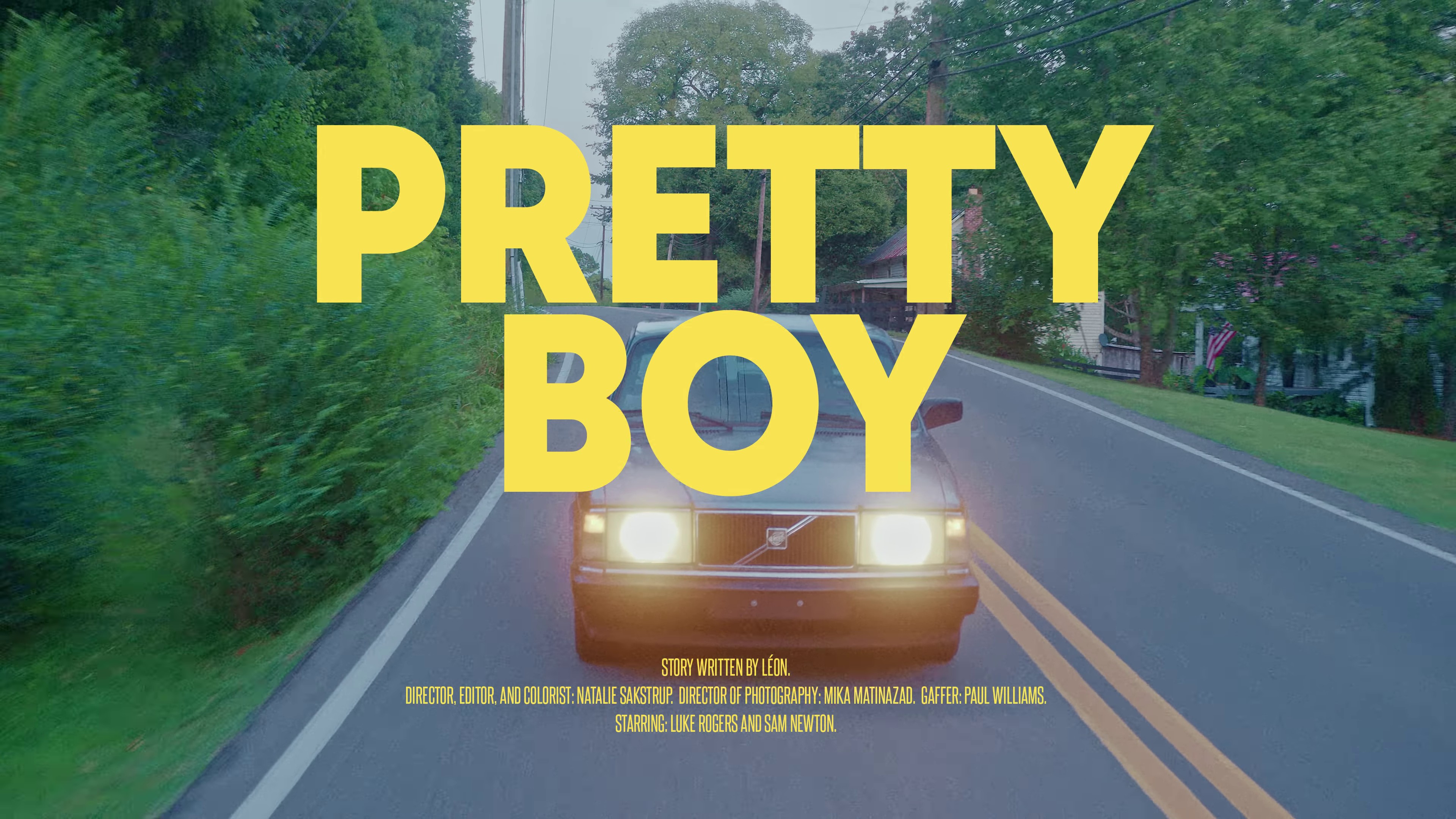 Pretty Boy (2023) —  shot,  lighting