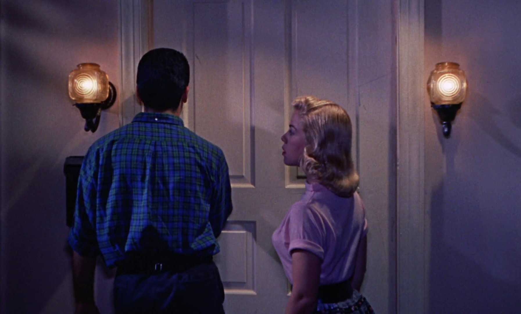 The Blob (1958) —  shot,  lighting