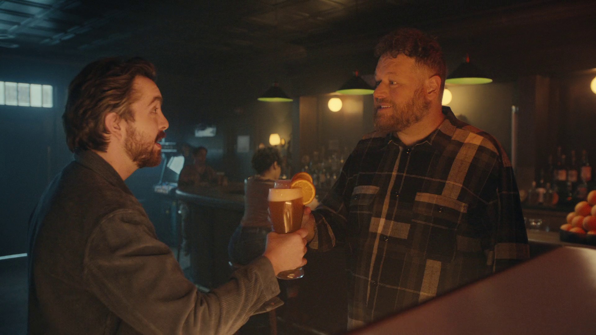 Blue Moon - Beer the Bar Brighter (2024) —  shot,  lighting