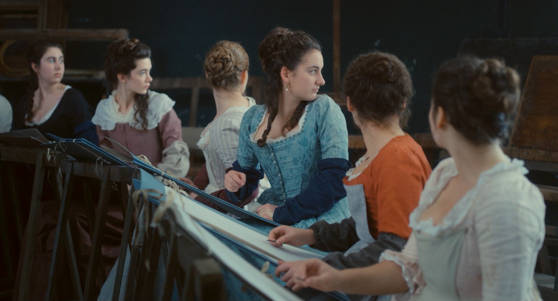 Portrait of a Lady on Fire (2019) —  shot,  lighting