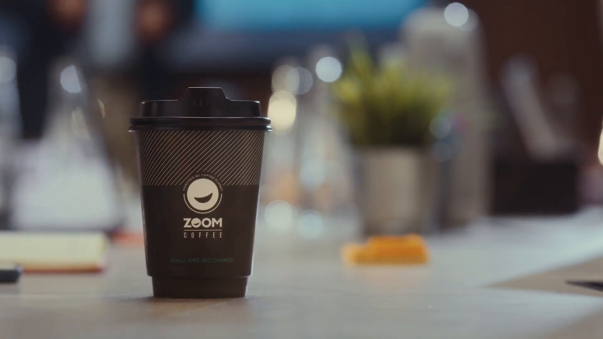 The Serious Strategist | Zoom Coffee (2025) —  shot,  lighting
