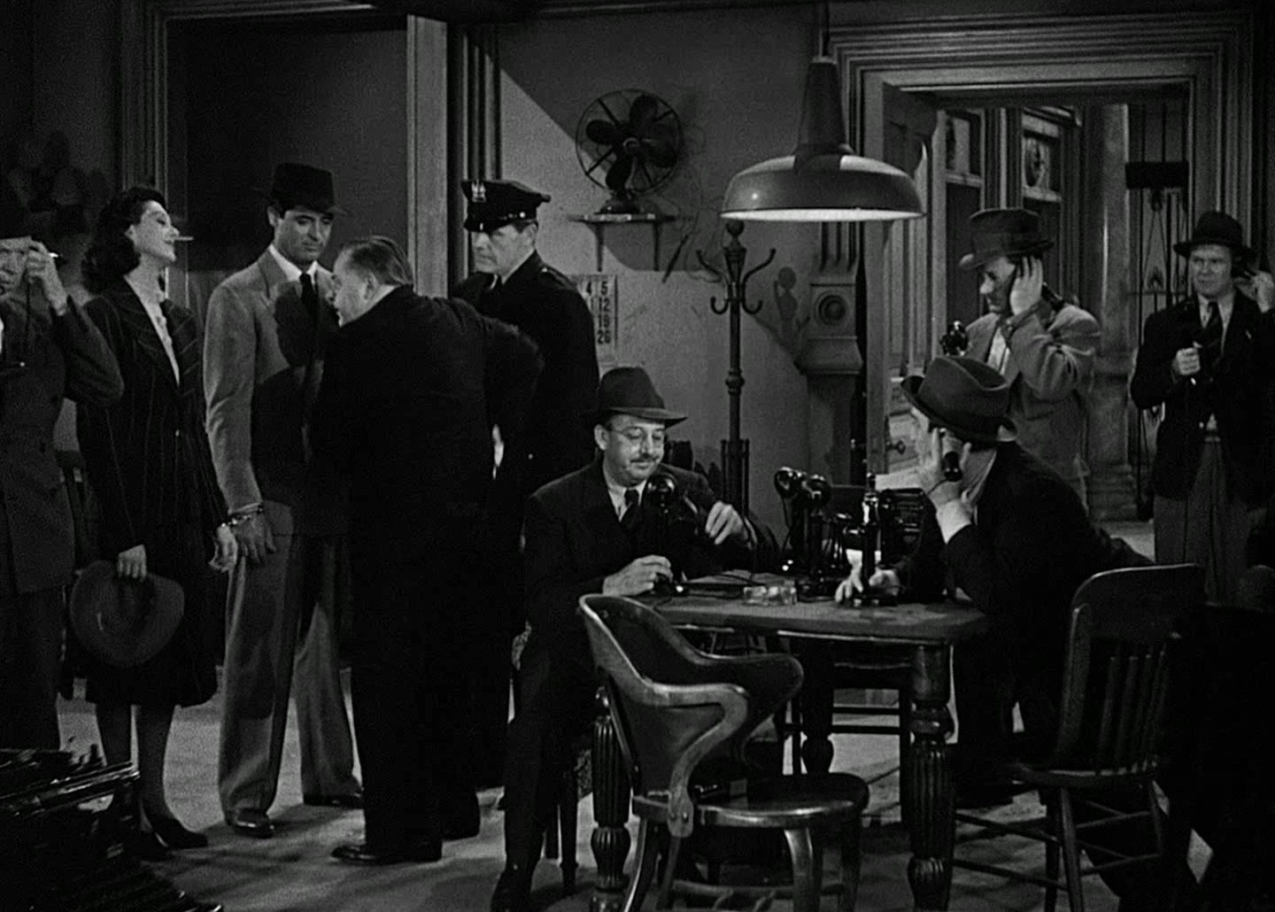 His Girl Friday (1940) —  shot,  lighting