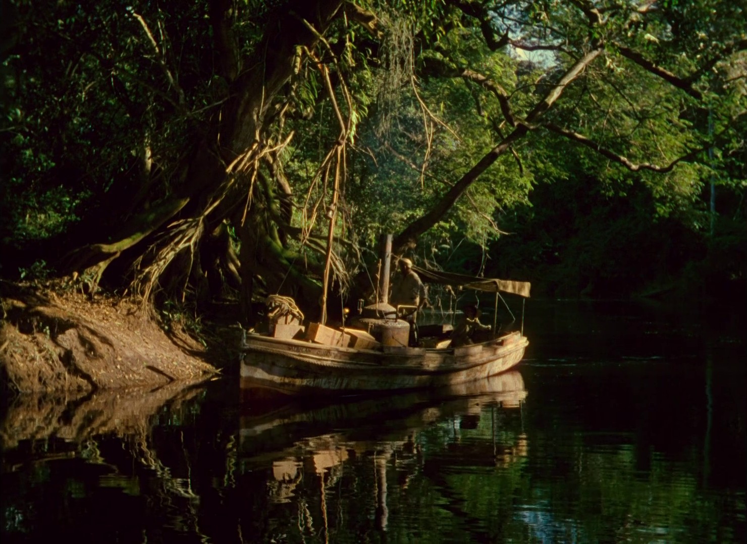 The African Queen (1952) —  shot,  lighting
