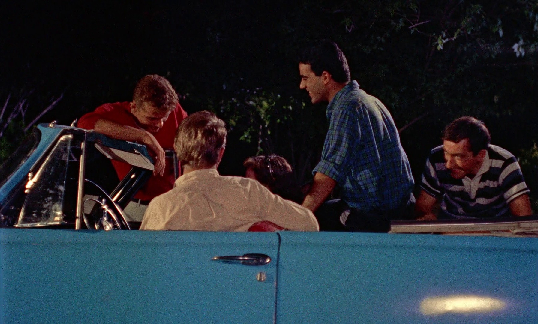 The Blob (1958) —  shot,  lighting