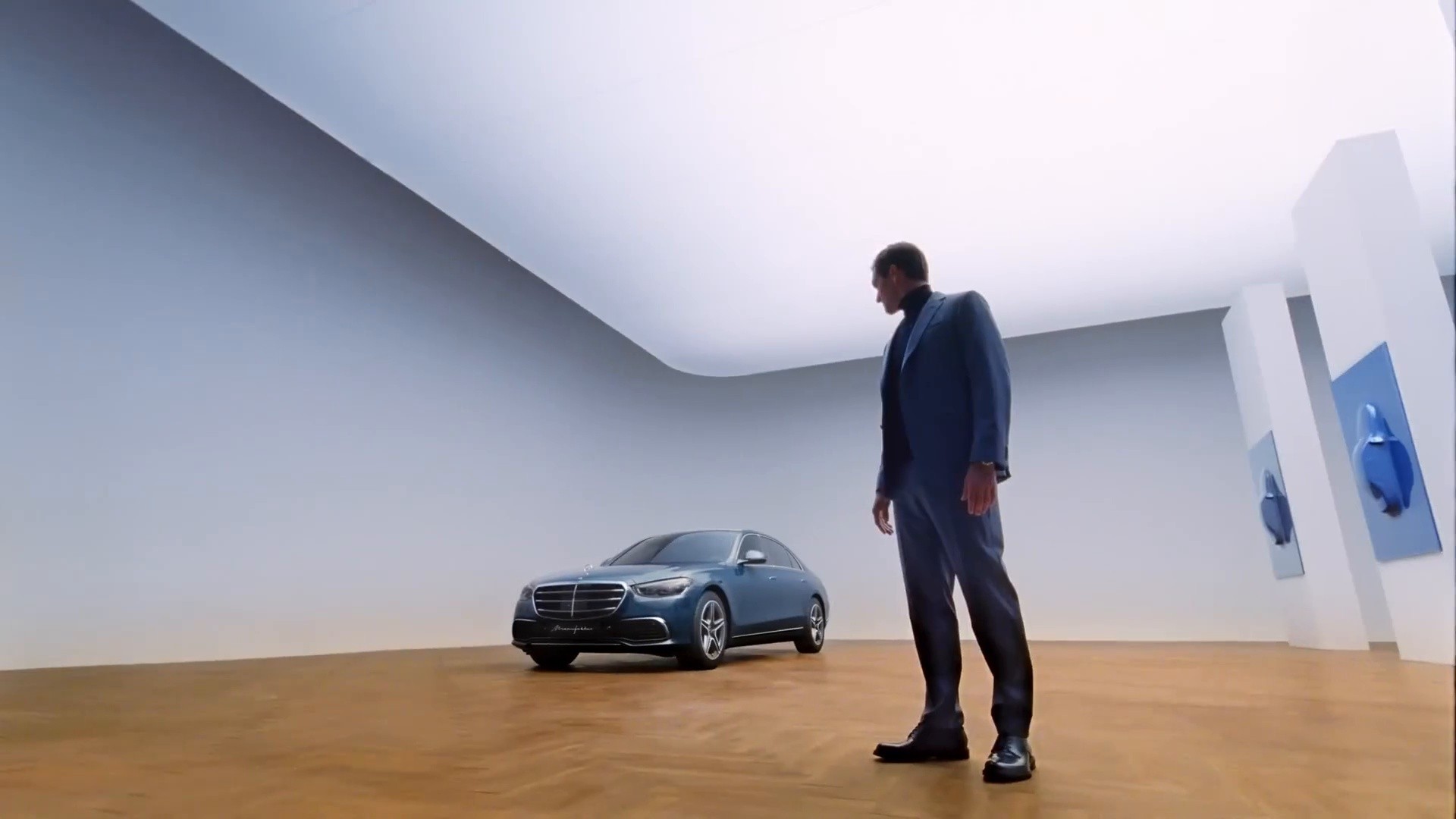 Mercedes Benz The Art of Craftsmanship with Roger Federer MANUFAKTUR (1080p) (2025) —  shot,  lighting