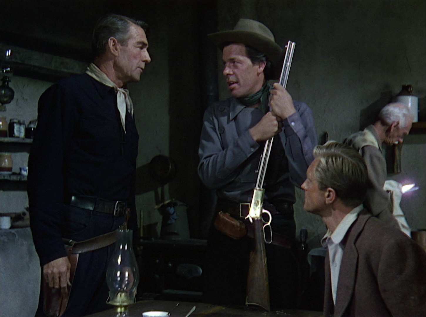 Hangman's Knot (1952) —  shot,  lighting