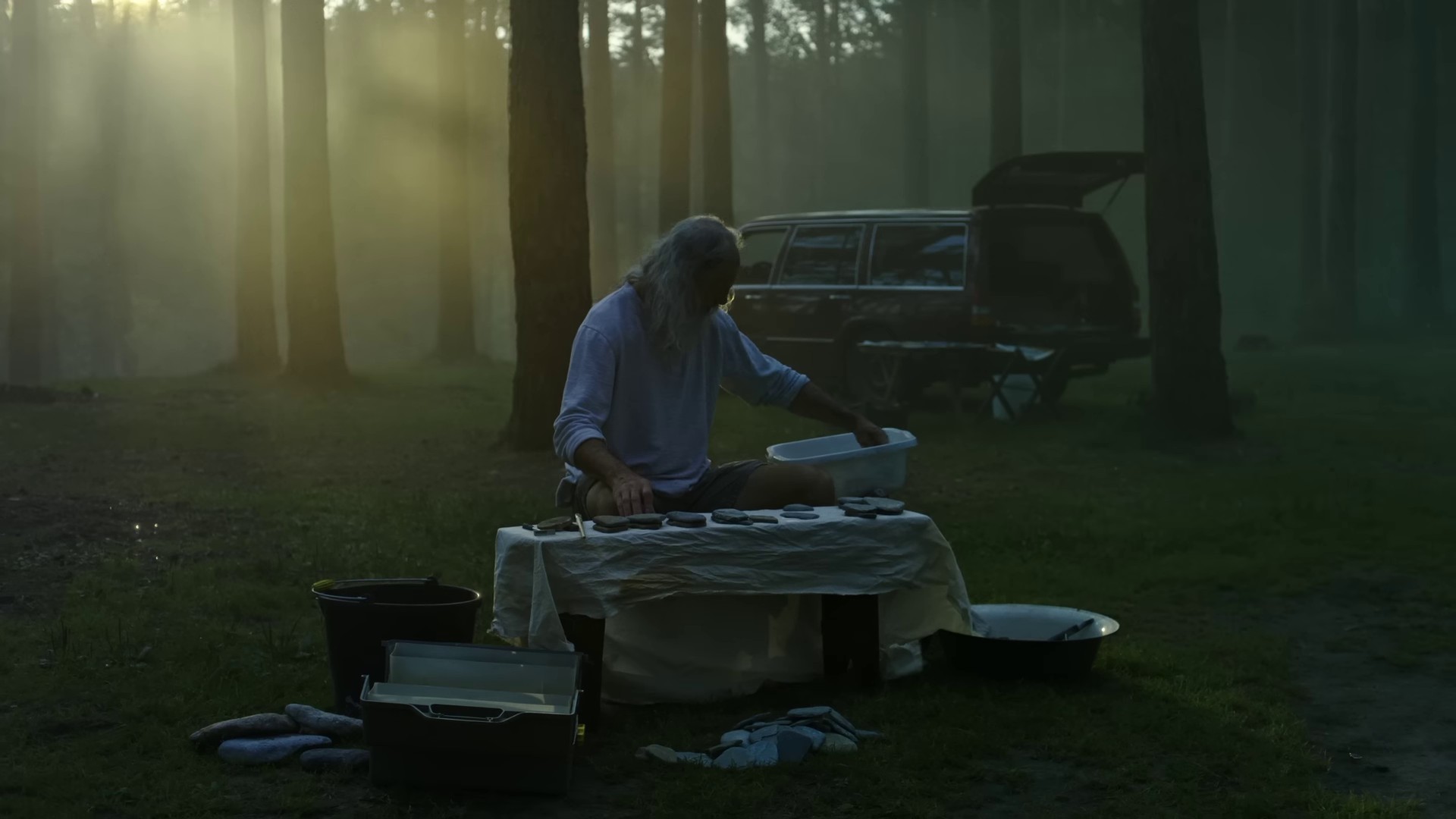 Skipping Like A Stone (2023) —  shot,  lighting