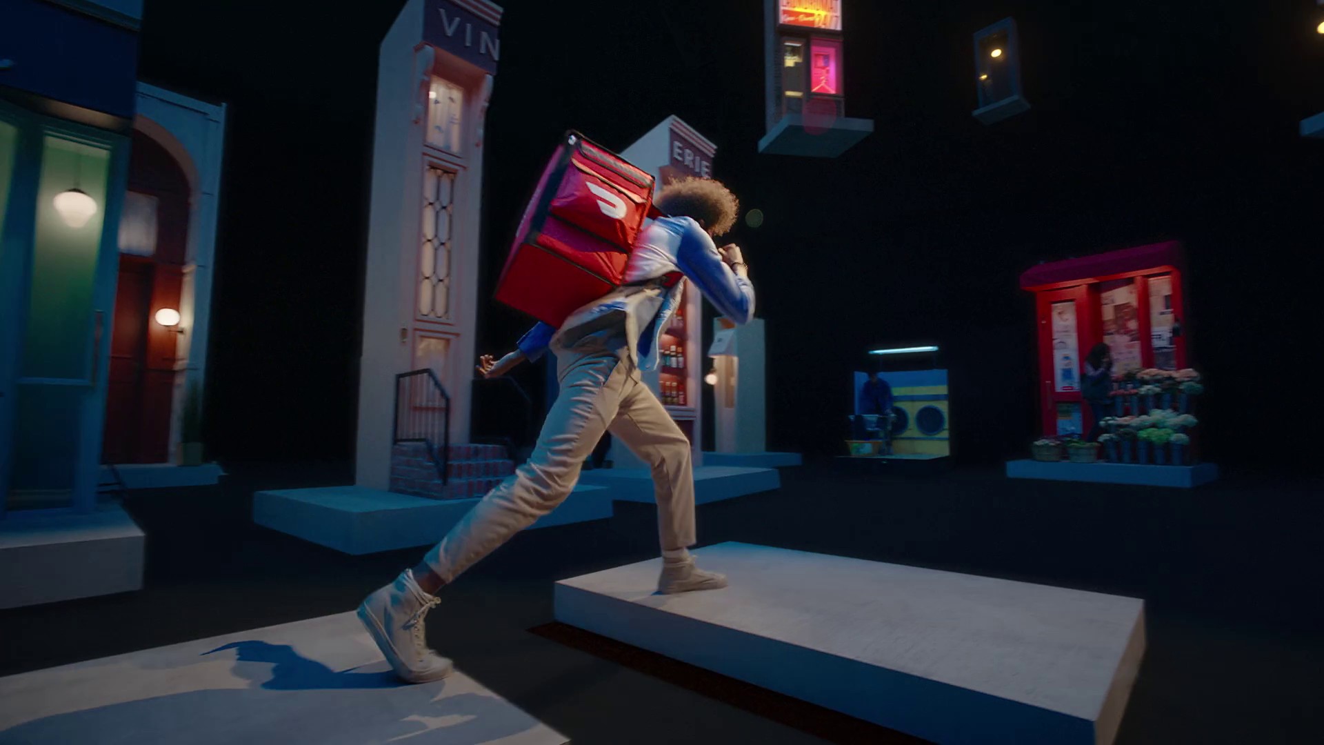 DoorDash "ACT 3: The Dash" - Sam&Dave "Hold on I'm coming" SNDWRx Remake (2024) —  shot,  lighting