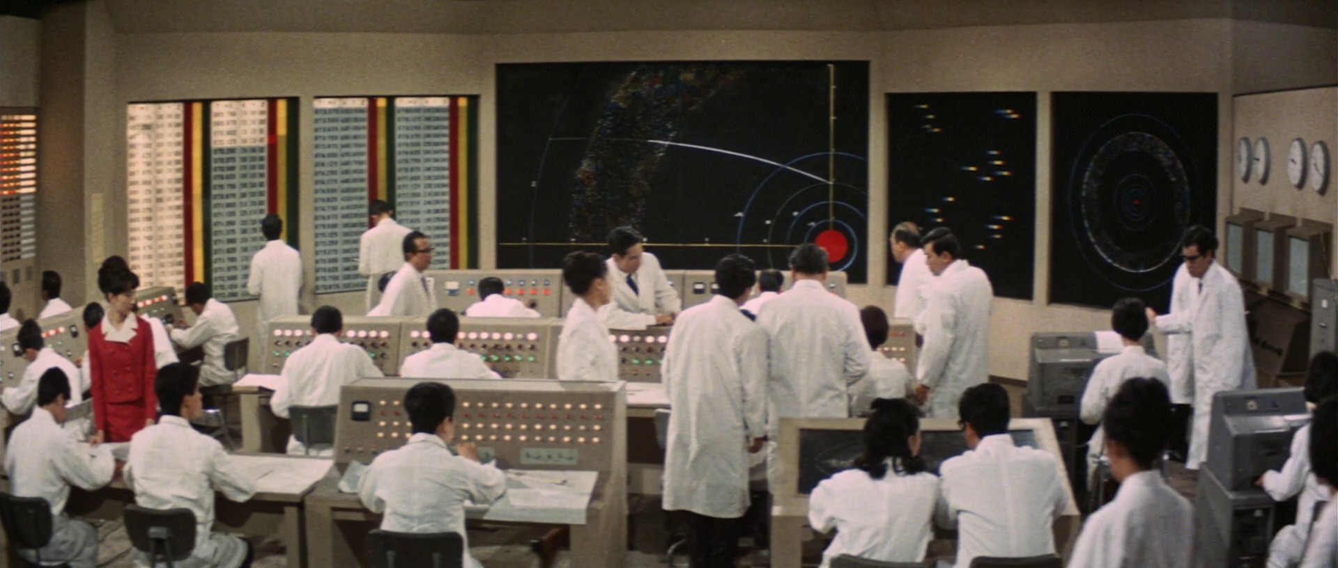 Monster Zero (1965) —  shot,  lighting